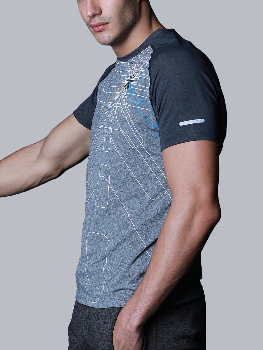 Men Signature Grey Perspective Tee