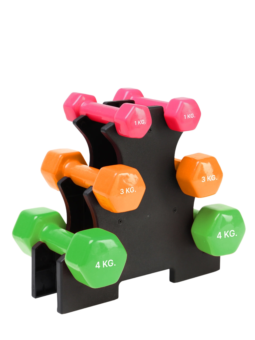 Buy Cult Vinyl Dumbbells Combo for Home Gym Exercise (1kg 3kg