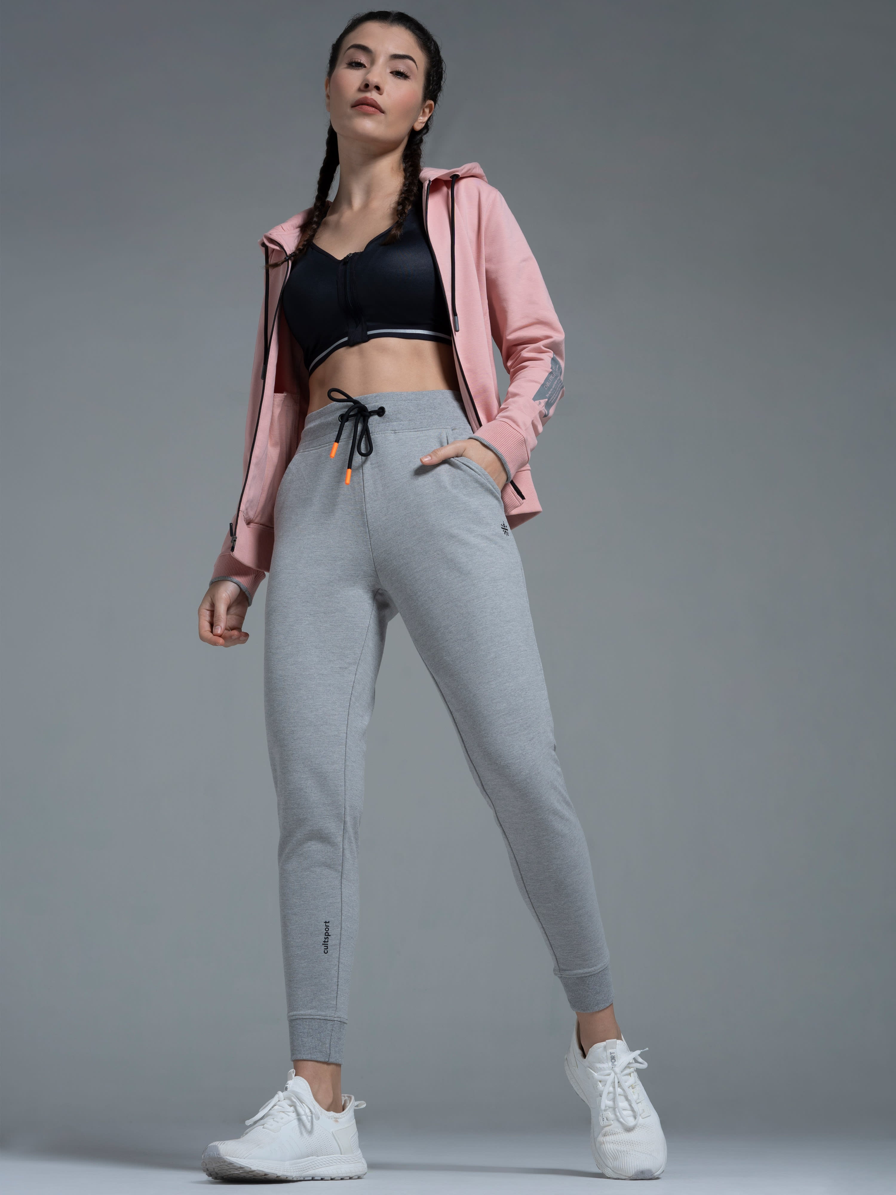 Flexoft Women's Neon-Tipped Joggers