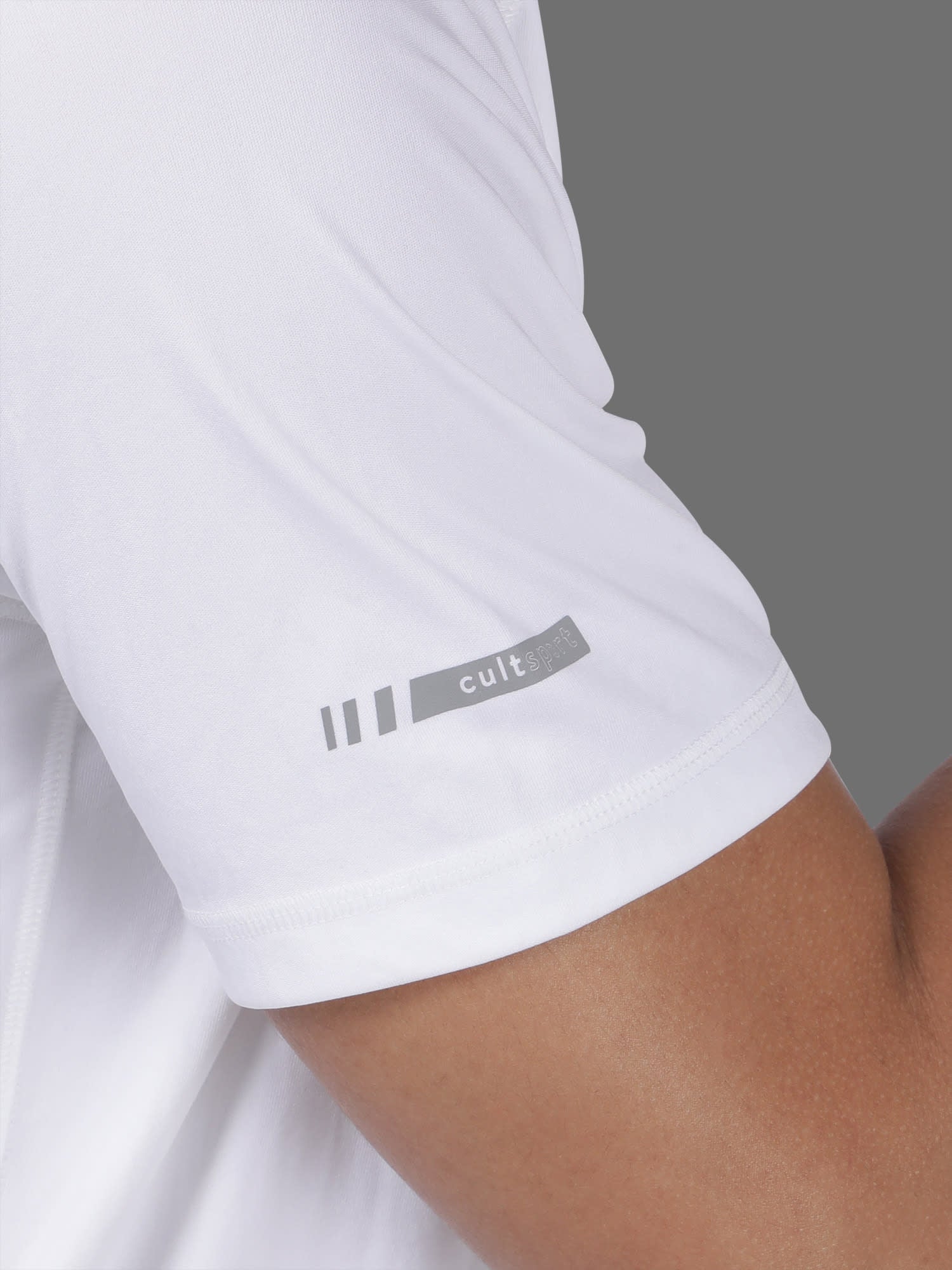 Vital Signature White Running Relaxed Tee