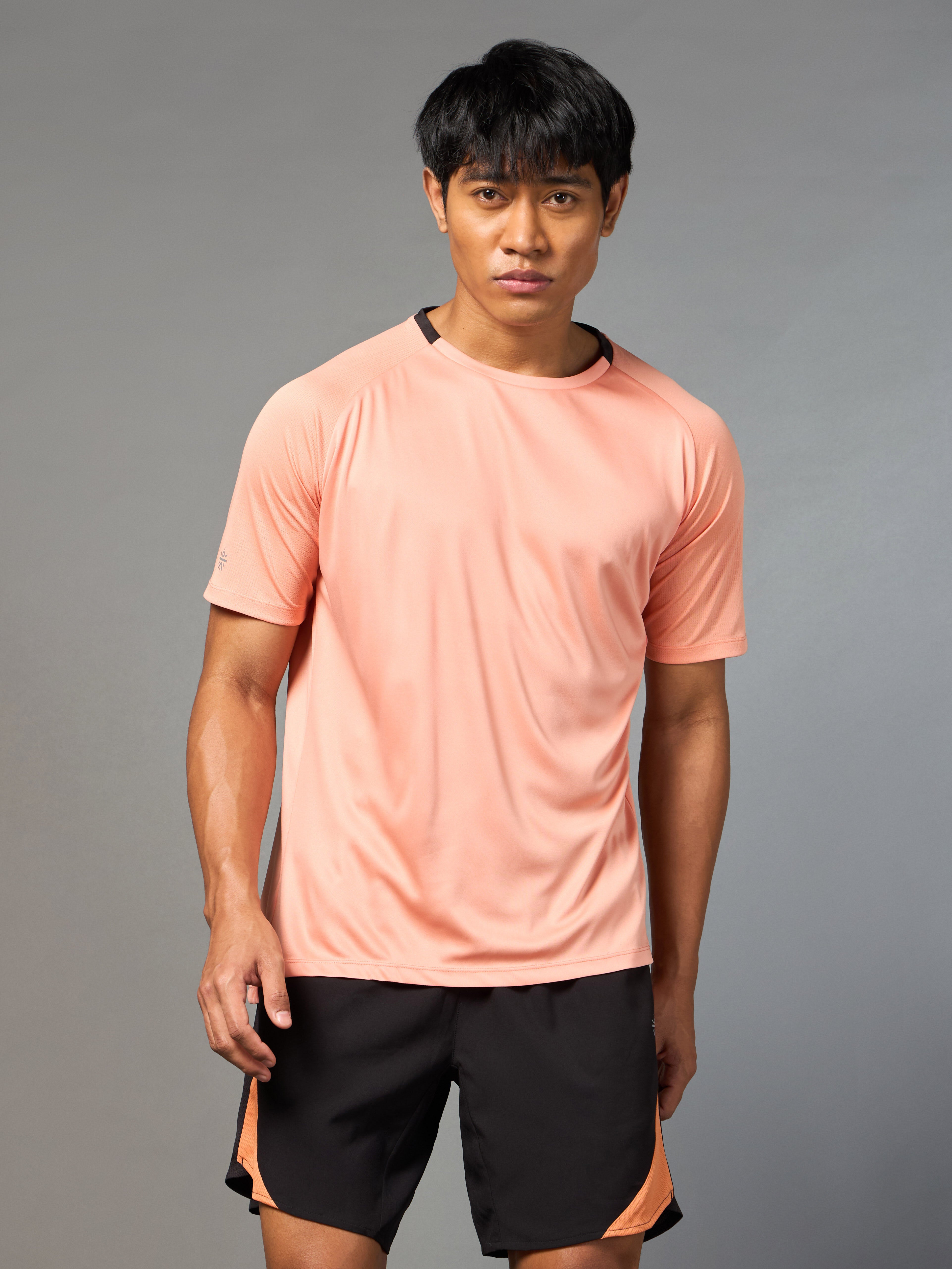 Long Distance Orange Running T-shirt