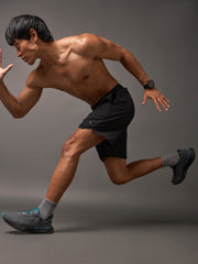 Iconic Black Running Shorts