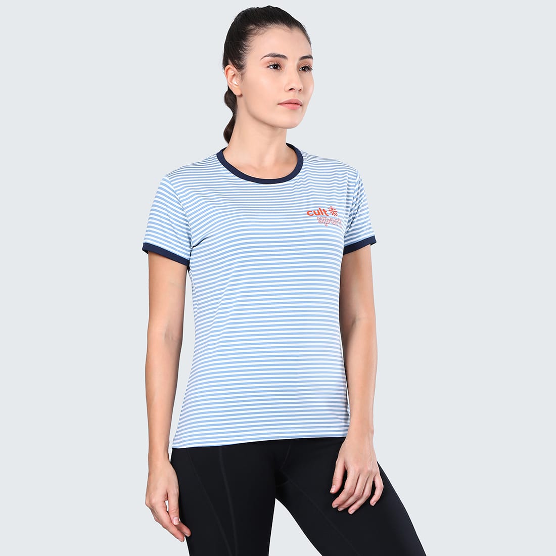 Neo Band Navy Gym Tee