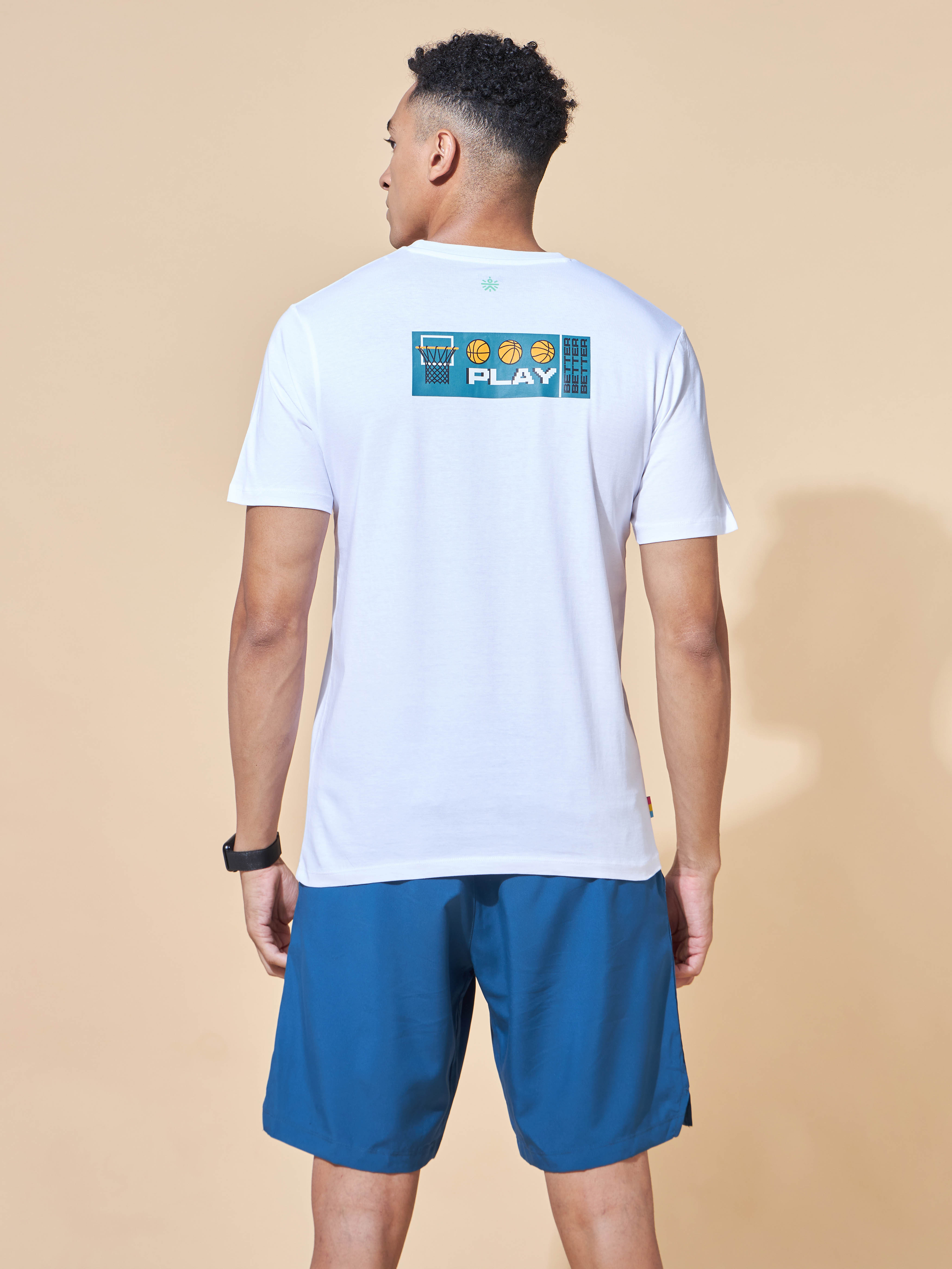 Play Basketball Digital Print T-shirt