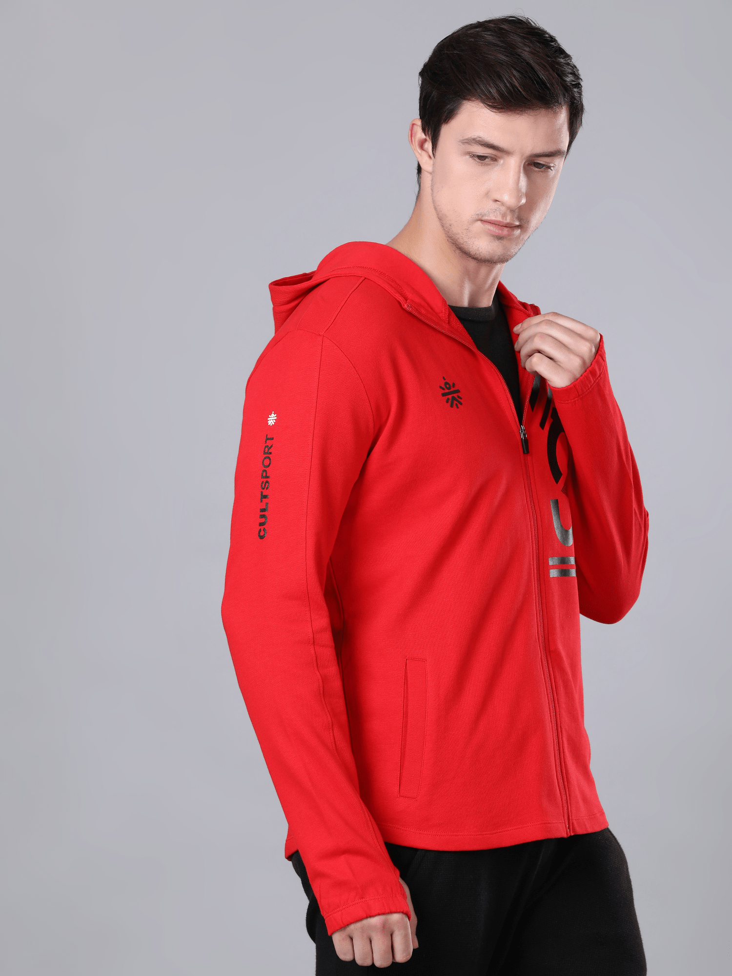 Intel Abstract Red Sweatshirt