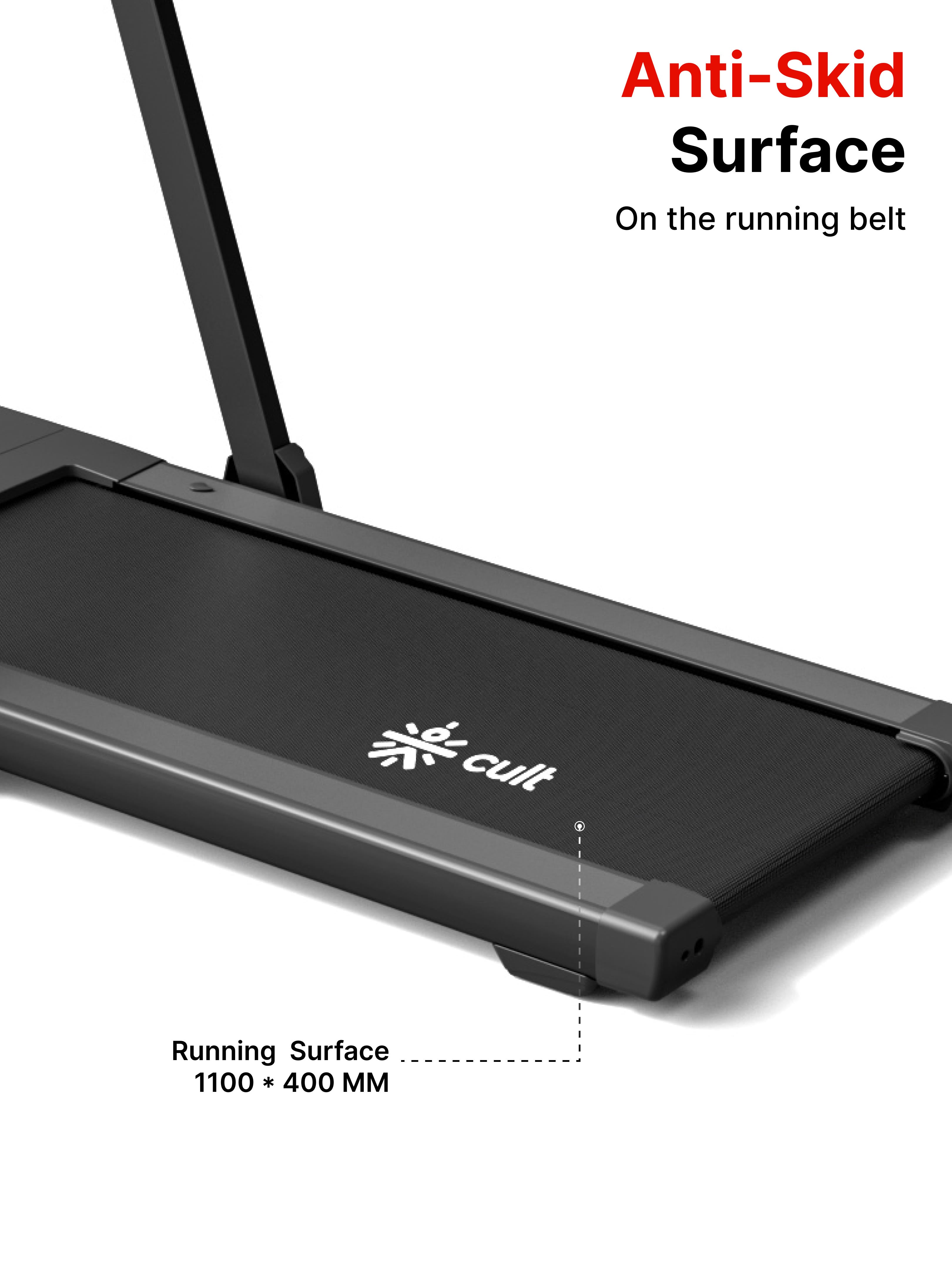 Walking pad Elite 4HP Peak | Max Speed-10kmph | Max Weight-120kg With Remote Access | Walking Pad for Home Use (with 6 months extended warranty)