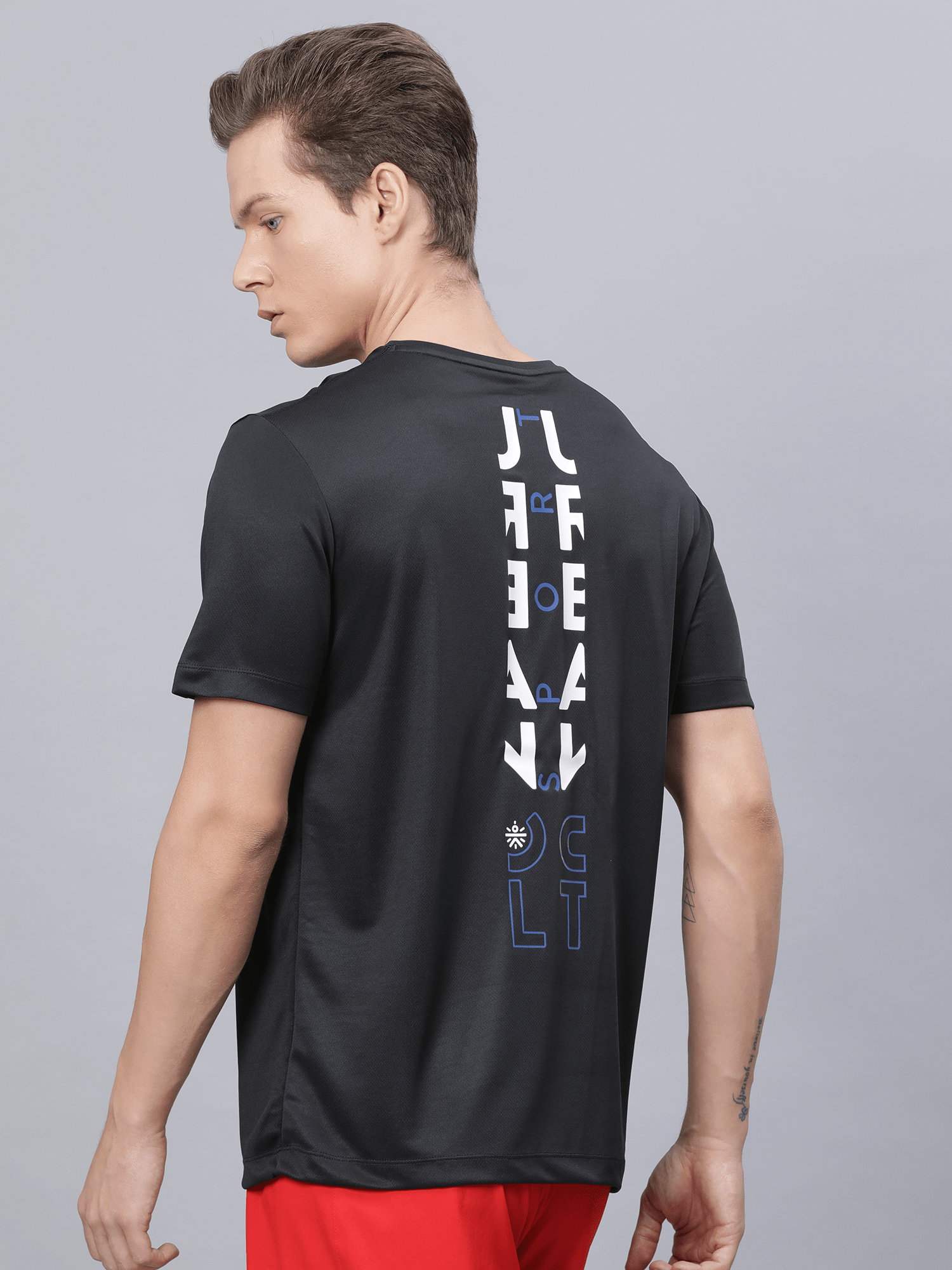 Knockout Abstract Workout T-shirt