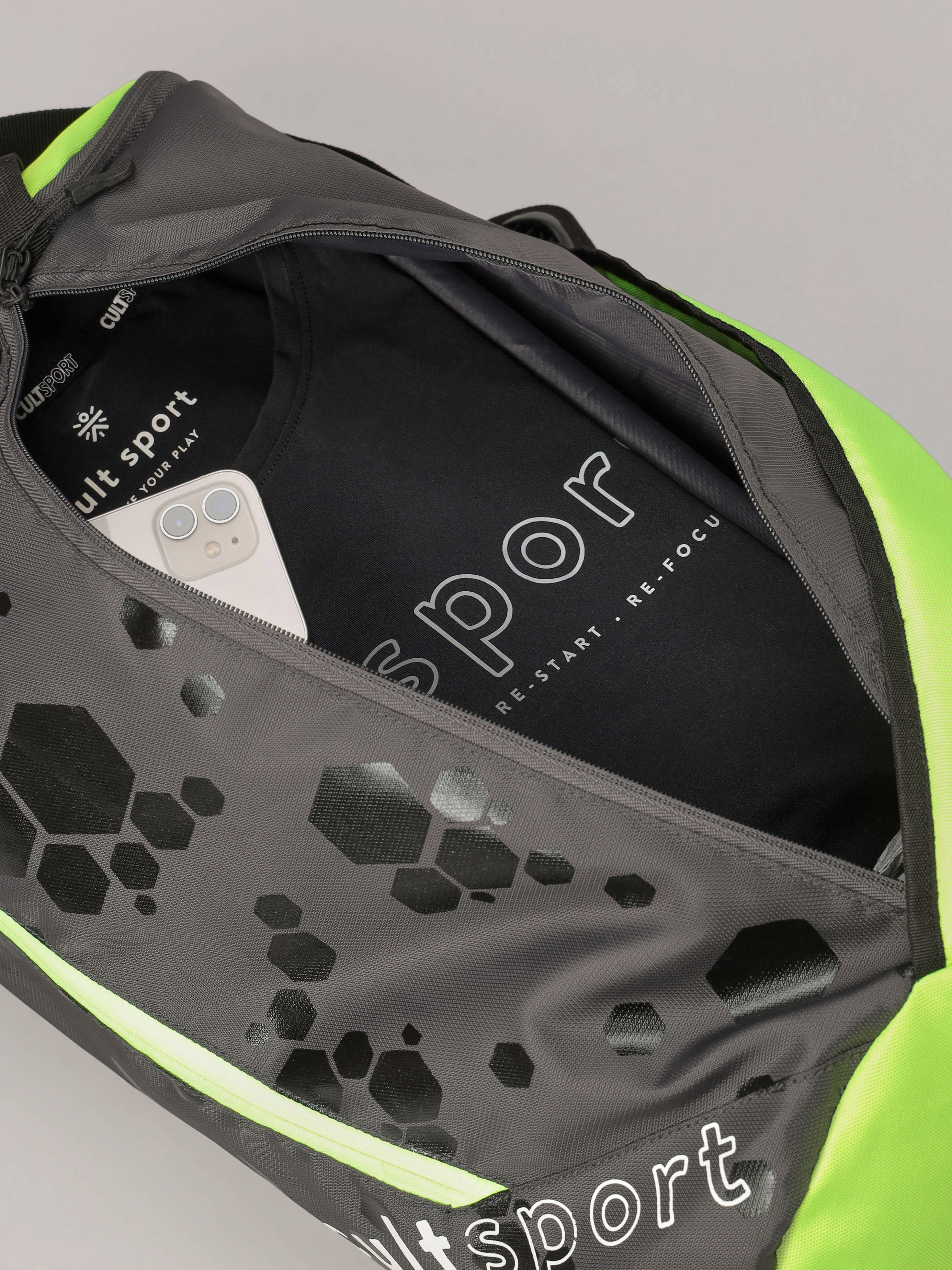 Duffle Bag with Shoe Compartment