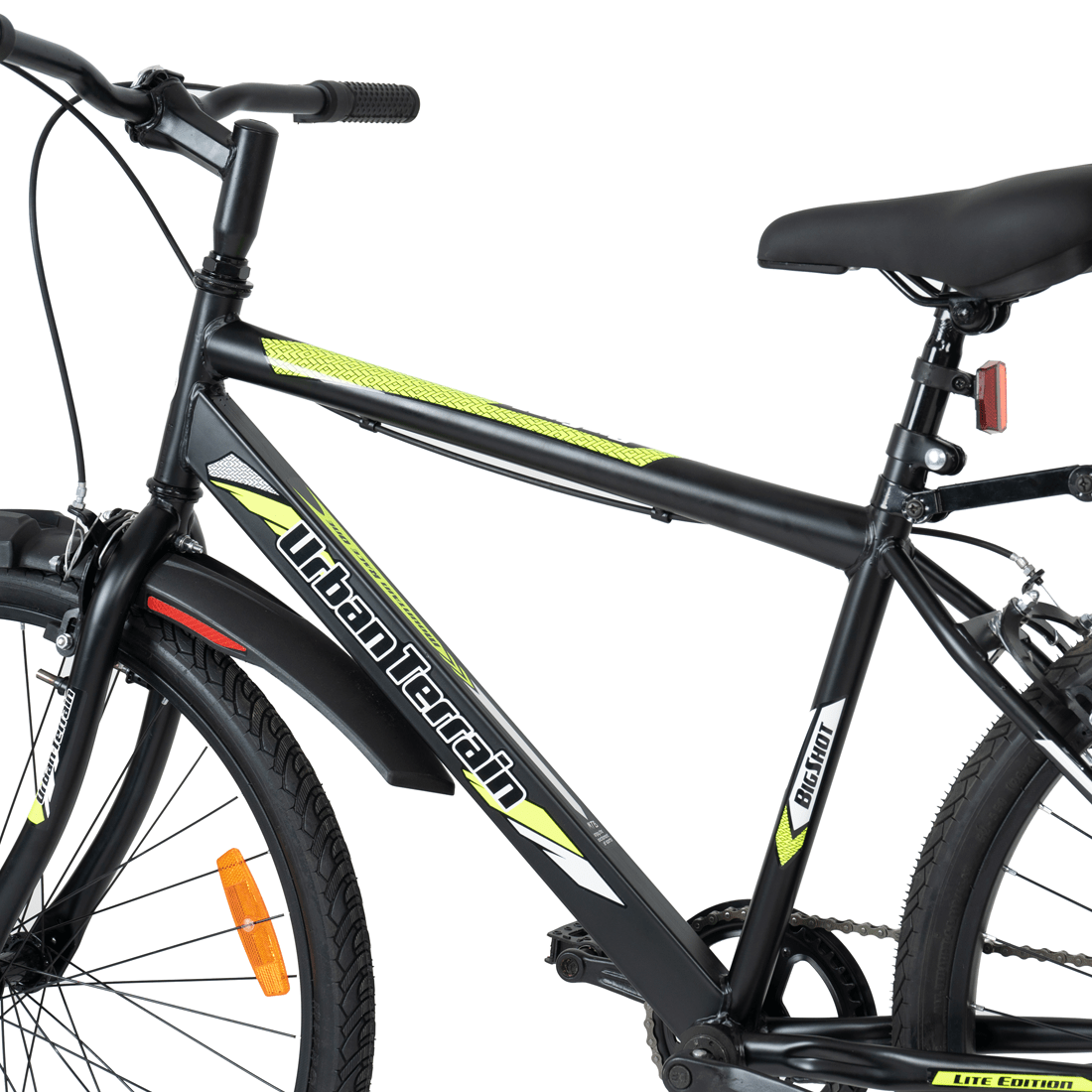 BigShot 26T Red Single Speed Mountain Bike