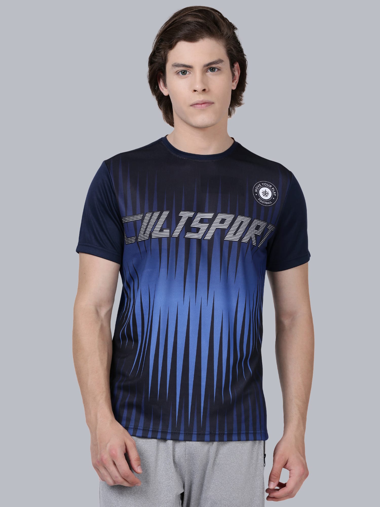 Dugout Blaze Navy Relaxed Tee