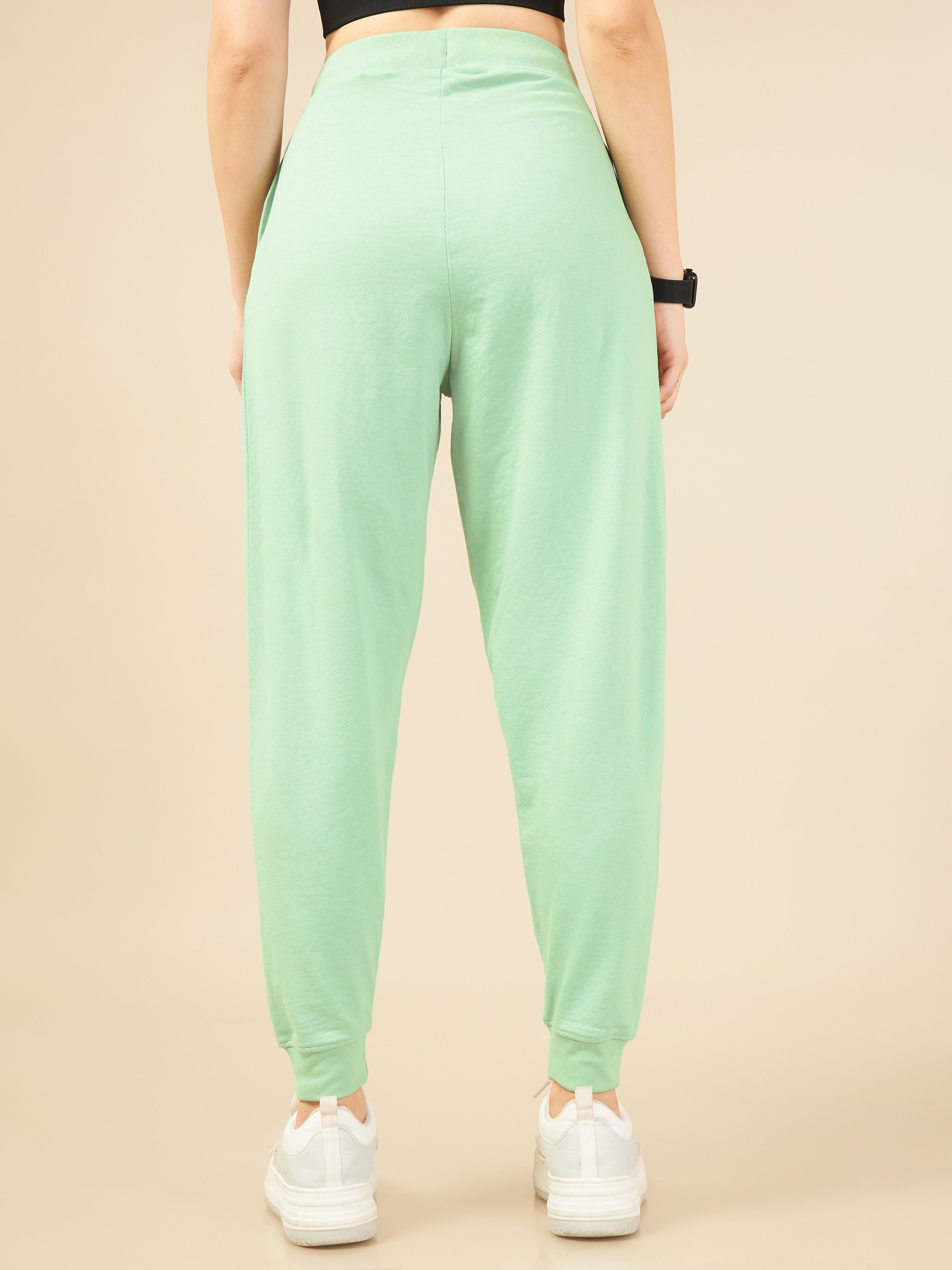 Women Green Cult Club Joggers