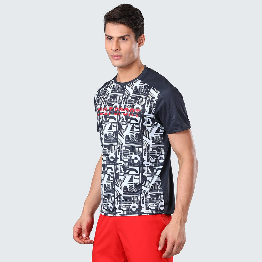 Dugout Matrix Black Gym Tee