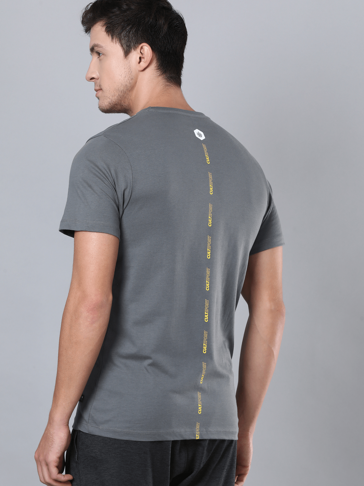 Flydry Cotton GreyStone Workout Tee