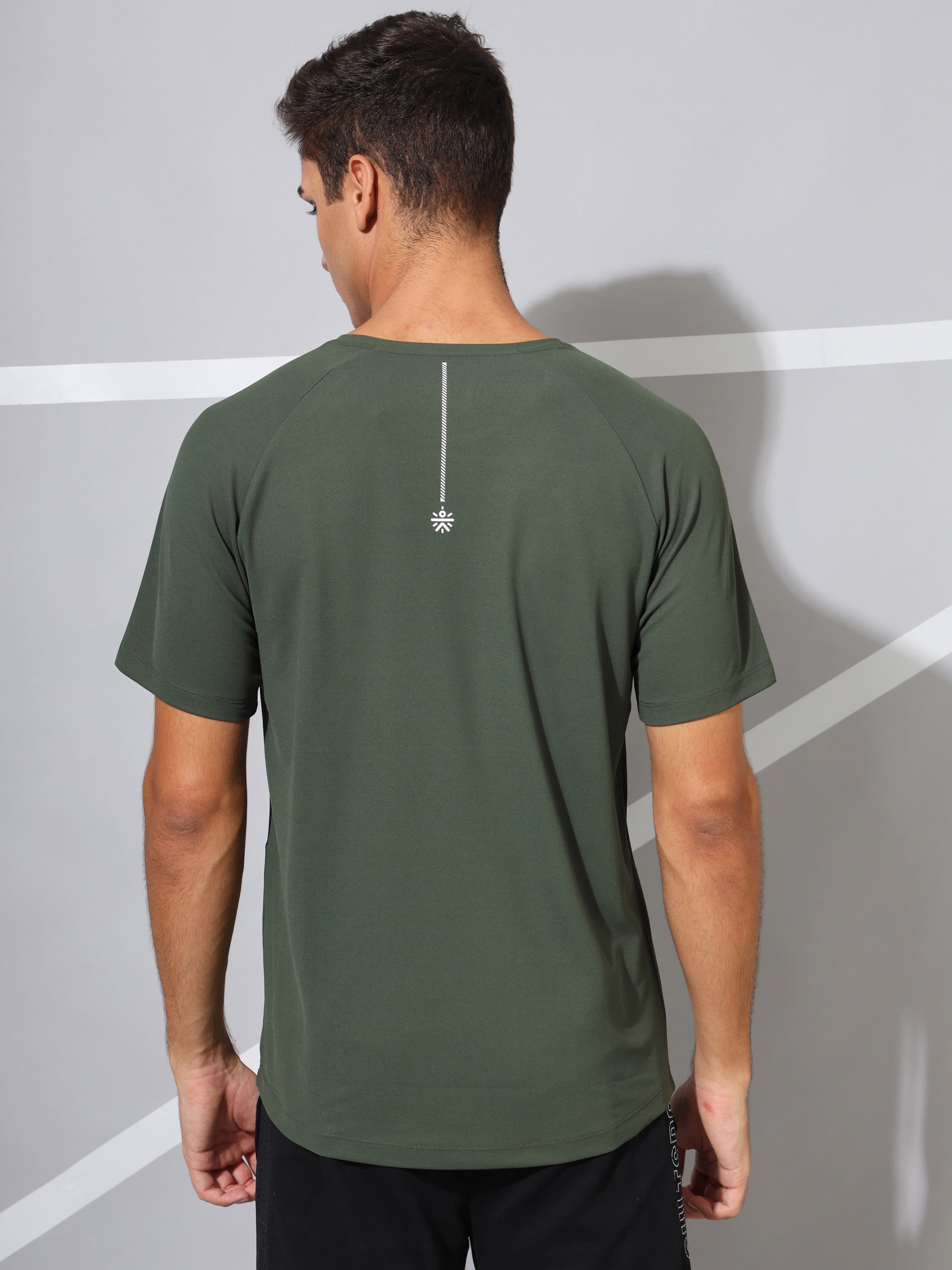 Colourblock Panel Active T-shirt
