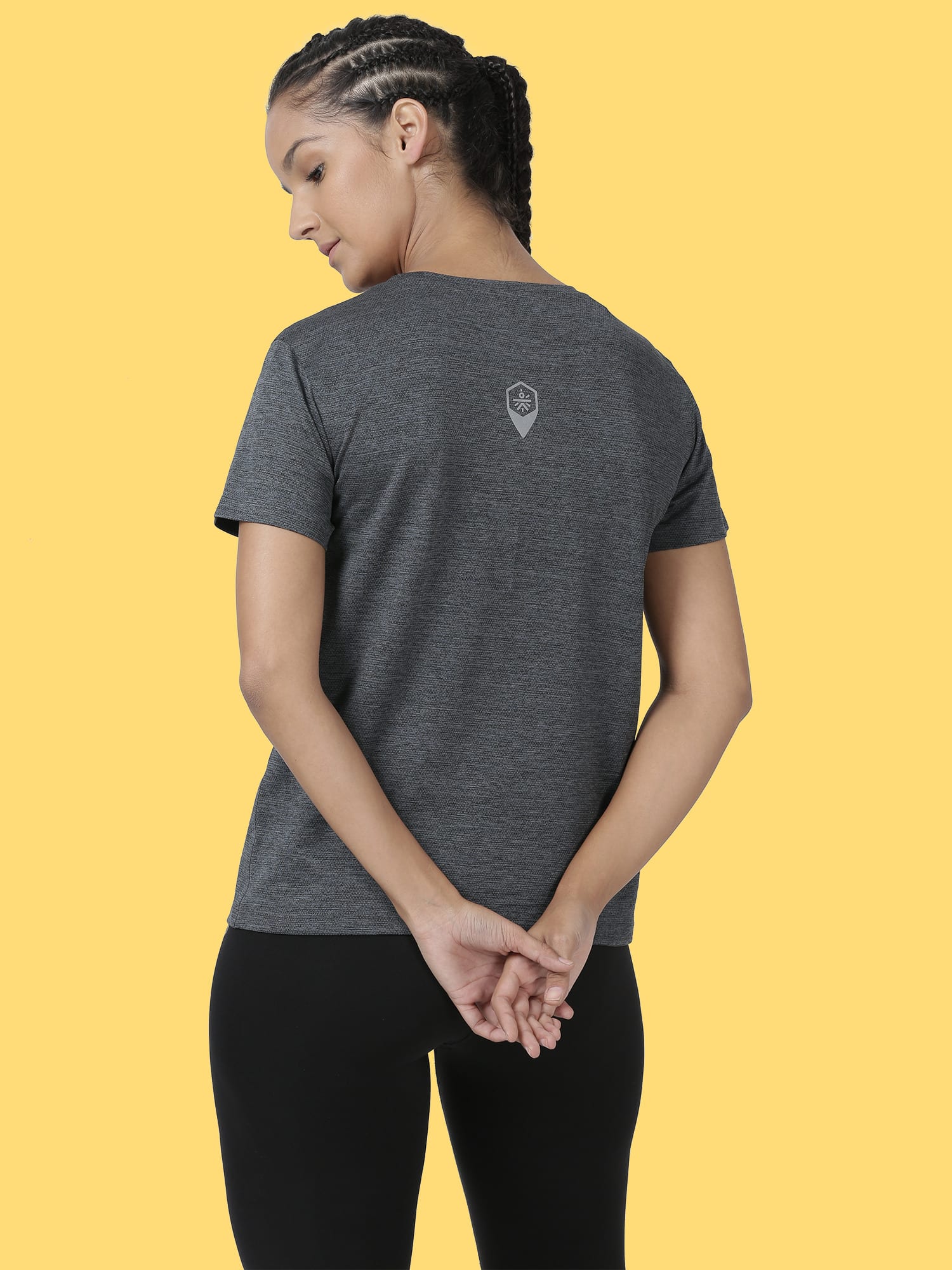 Blakout Blaze Grey Slim Tee