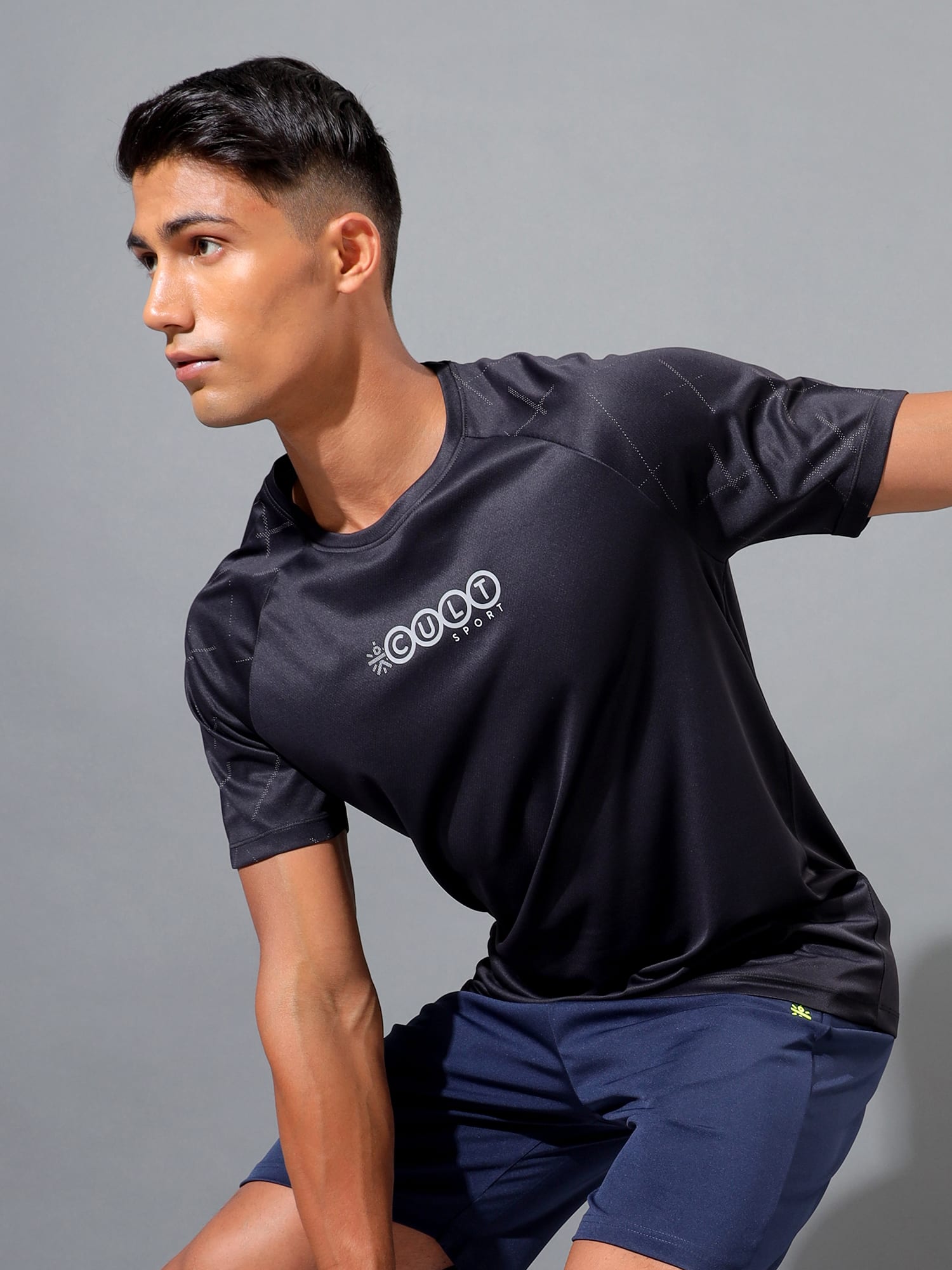 Performance T-shirt with Chest Print