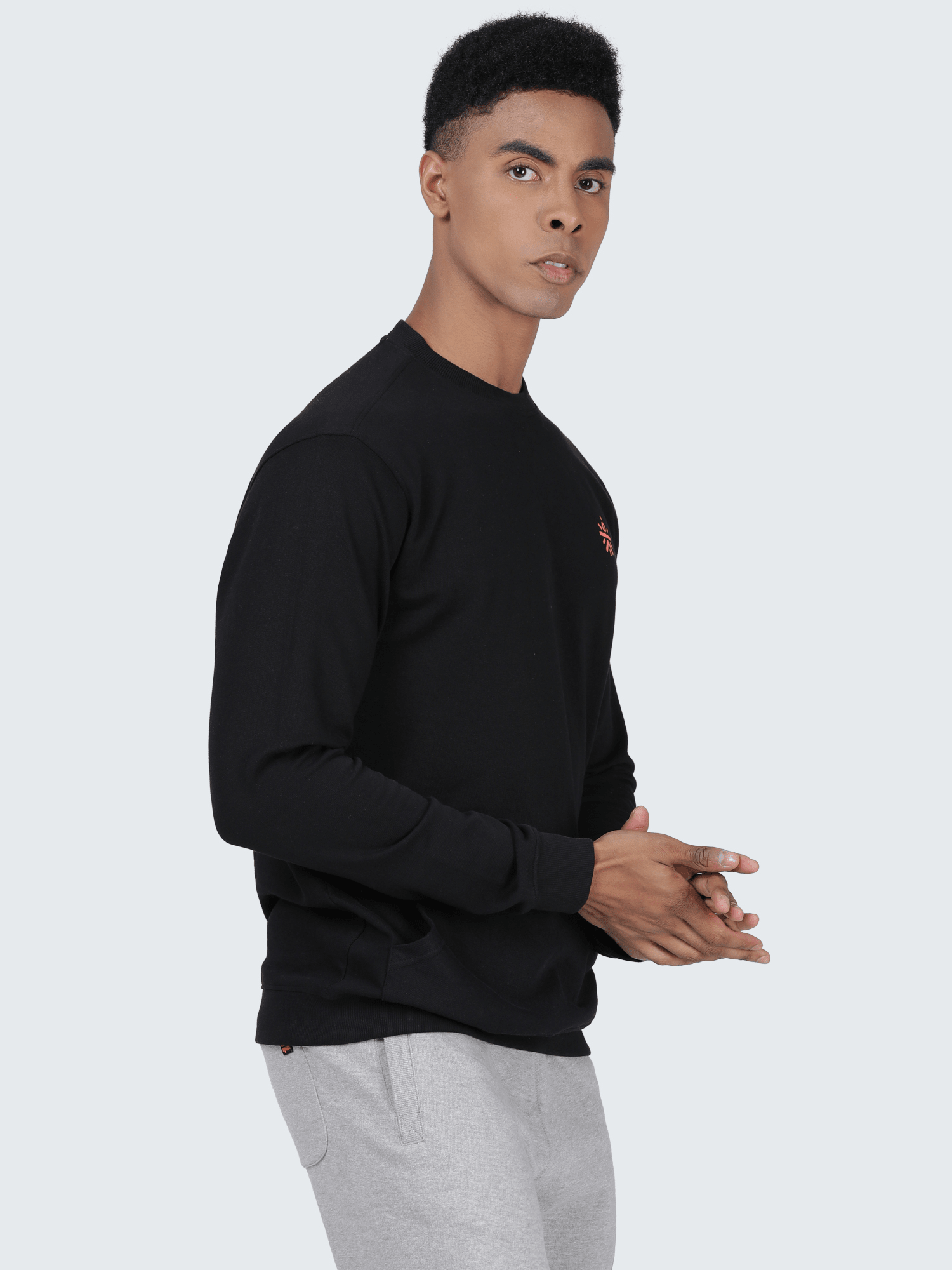 Everyday Rigid Black Sweatshirt