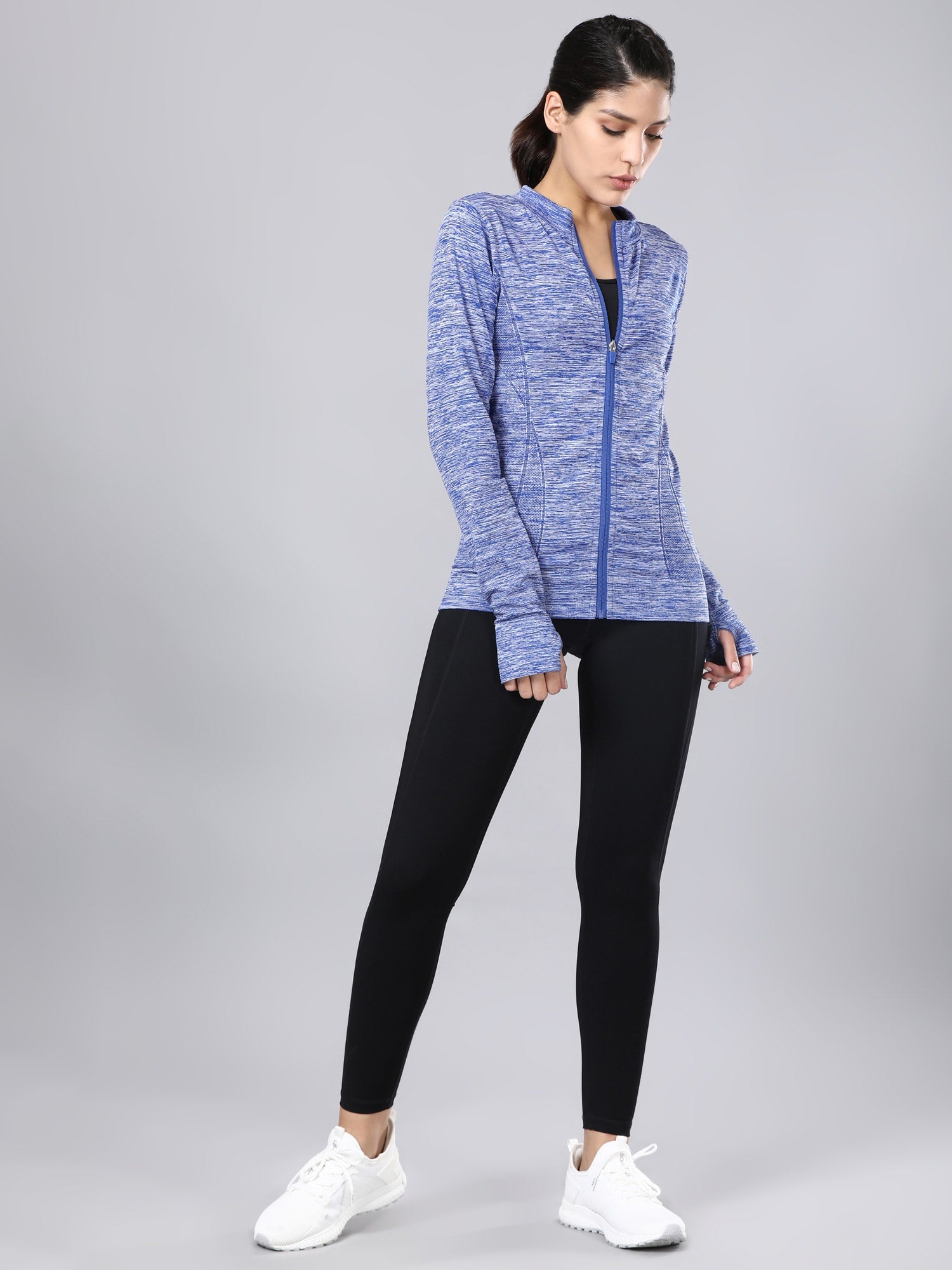 Signature Seamless Blue Sweatshirt