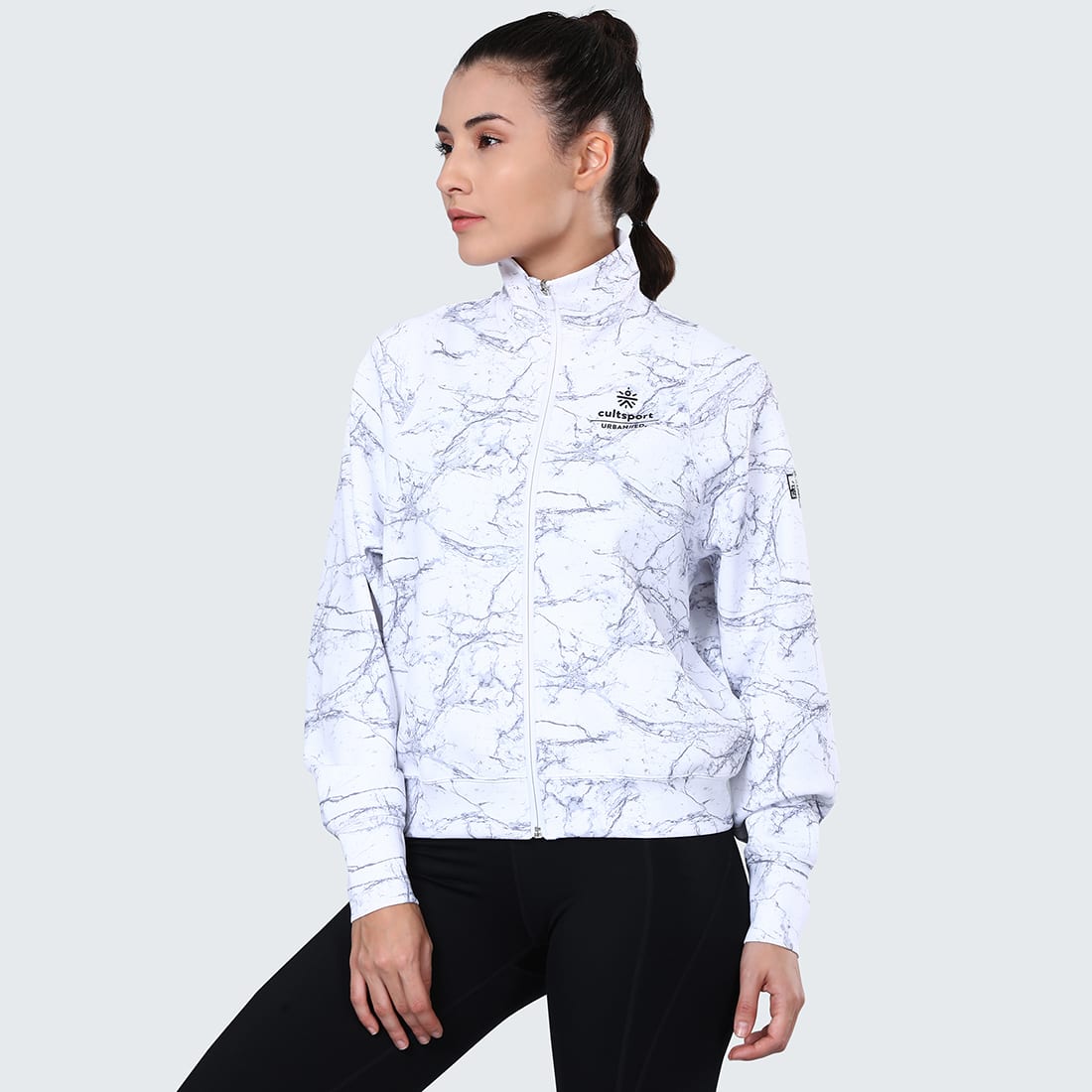 Brisk Marble White Jacket