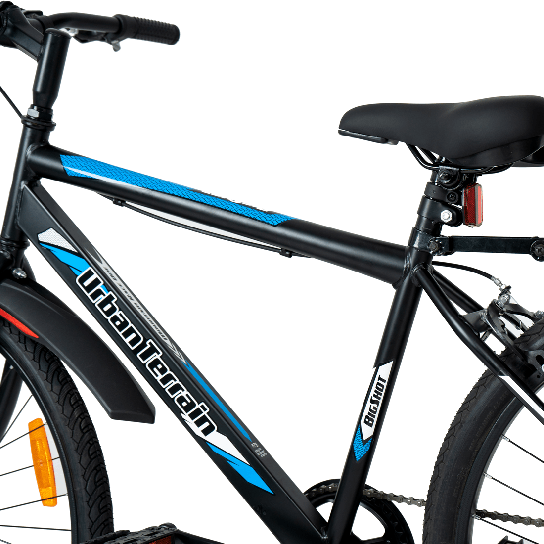 Urban Terrain Bigshot 26" Yellow Single Speed Mountain Bike with Free Cycling Event , Diet Plan & Ride Tracking App by Cultsport (18 Inch Frame, Ideal for Unisex)