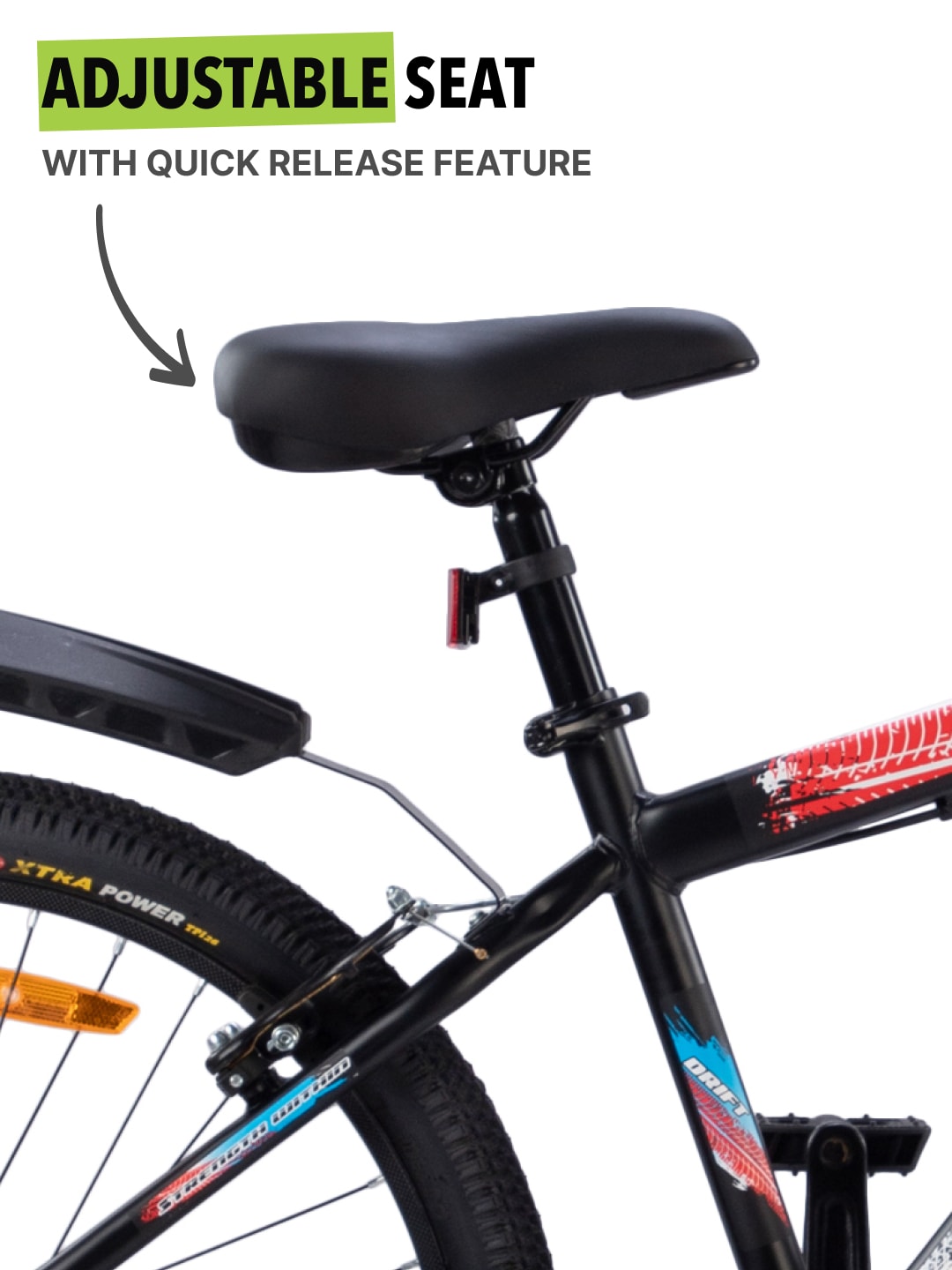 ROKKPRO24TBLACK Steel Single Speed 24 inch Mountain Cycle with Single Wall Rim and Rigid Fork