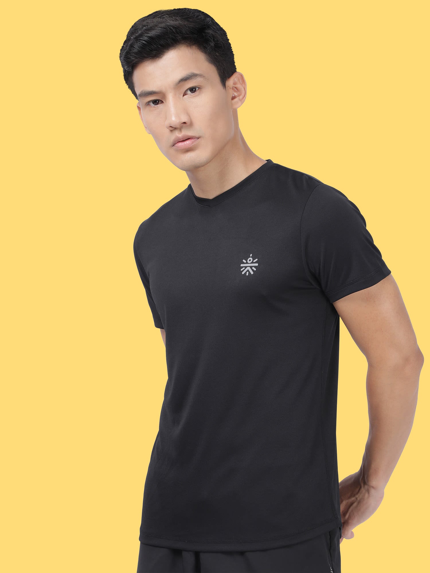 Vital Prime Black Training Slim Tee