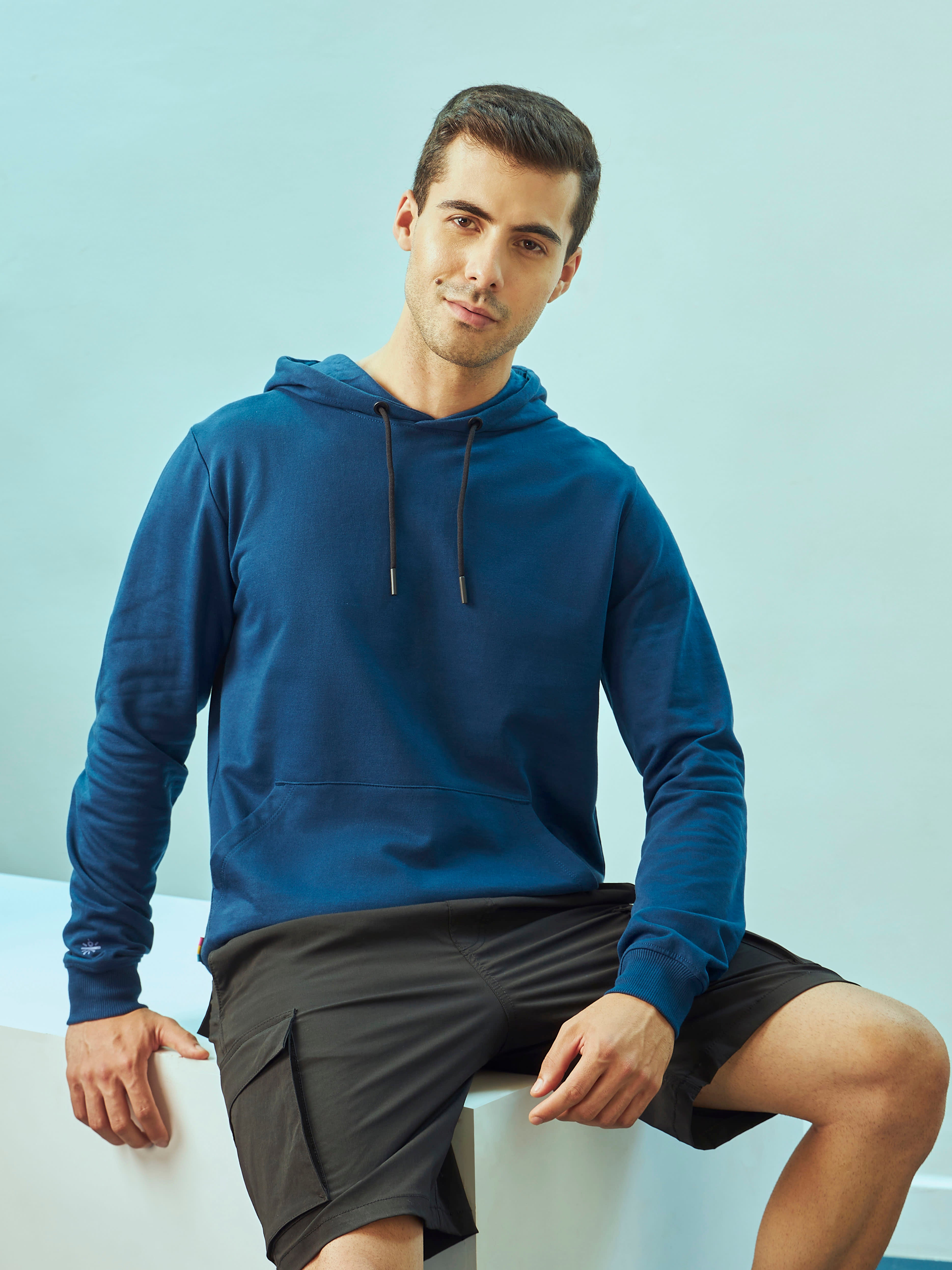 Hooded Sweatshirt with Kangaroo Pocket