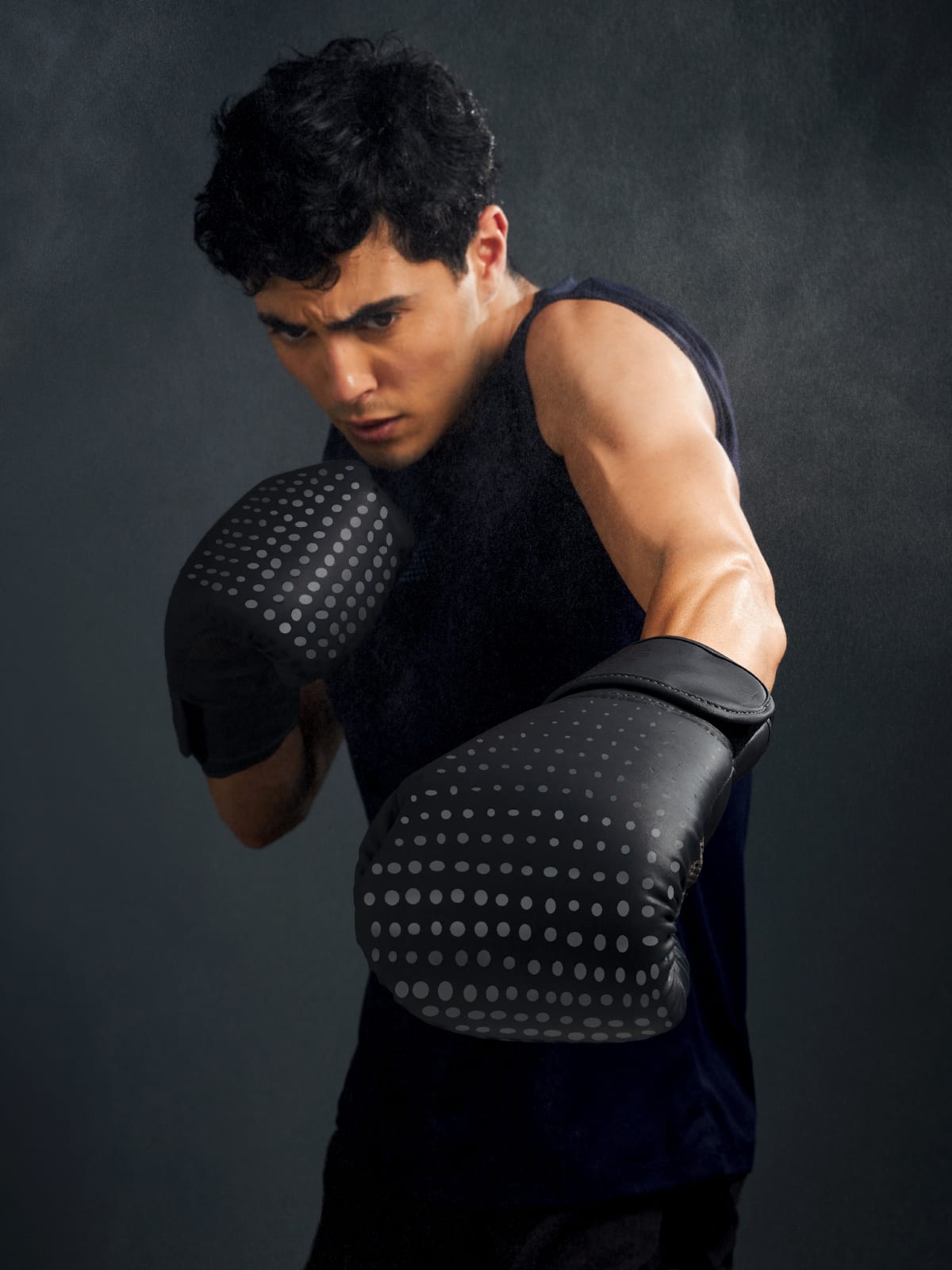 Pro Boxing Gloves with Antimicrobial Lining