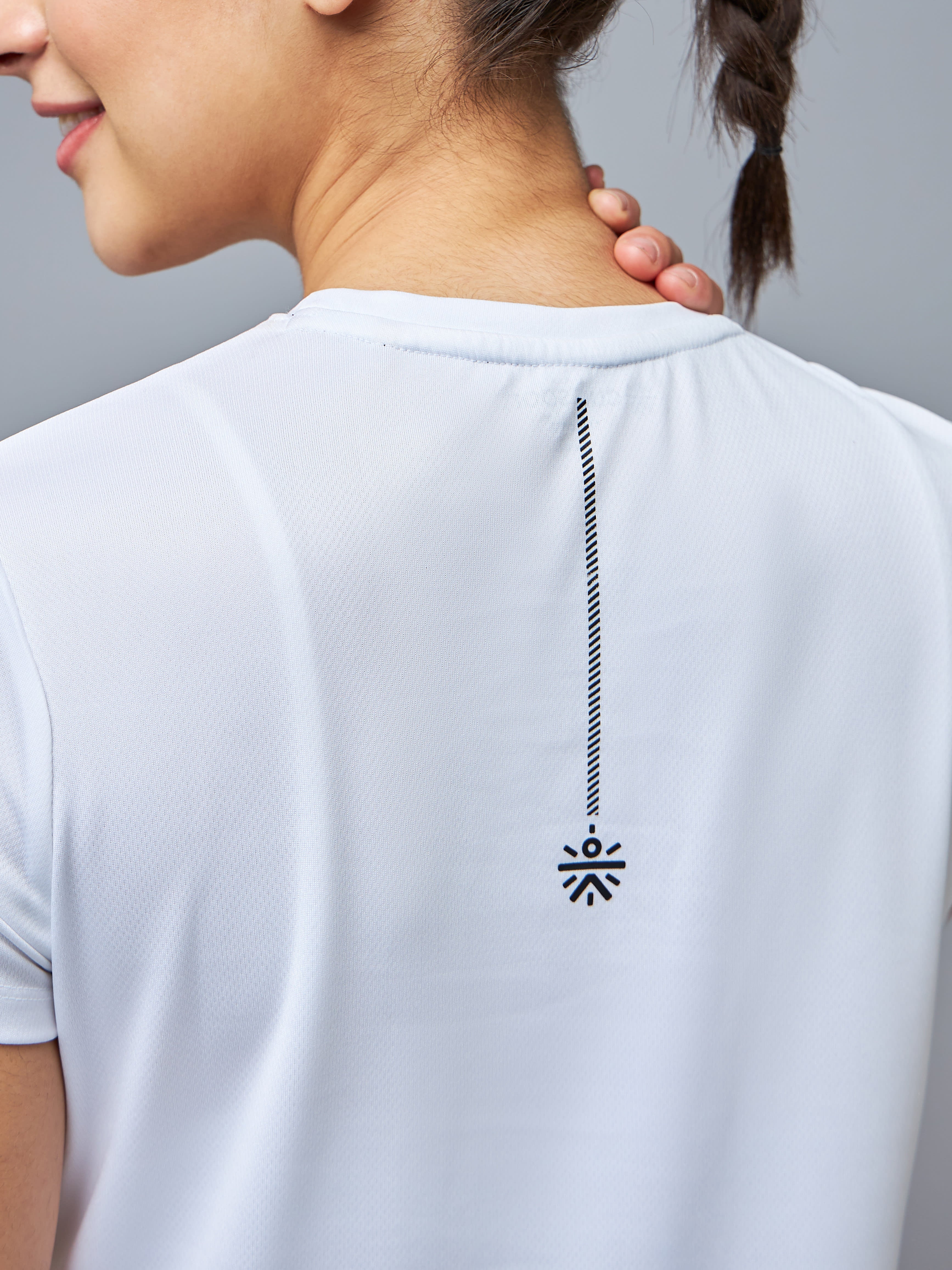 Graphic Print Workout T-shirt