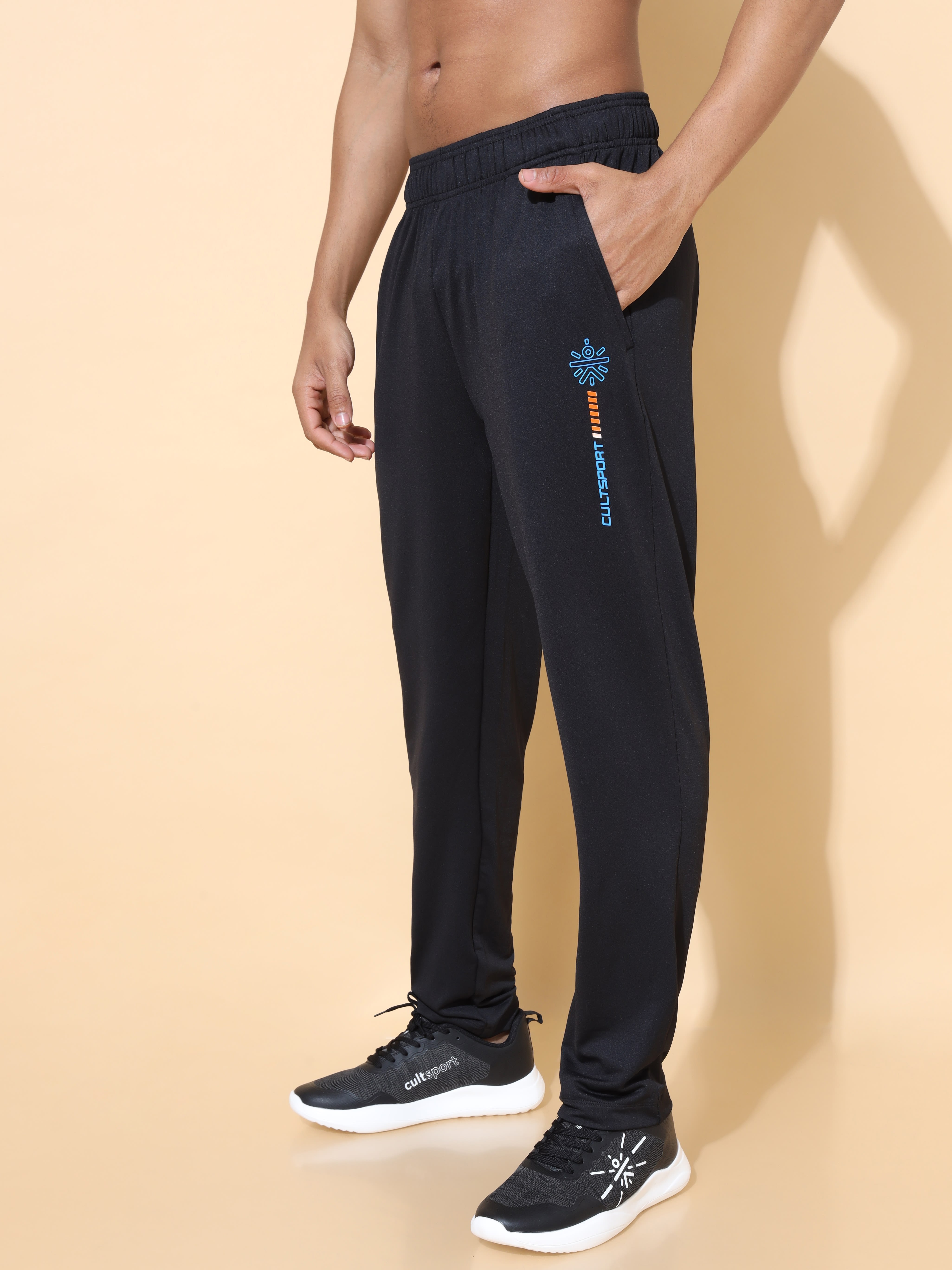 Active Track Pants with Graphic Print