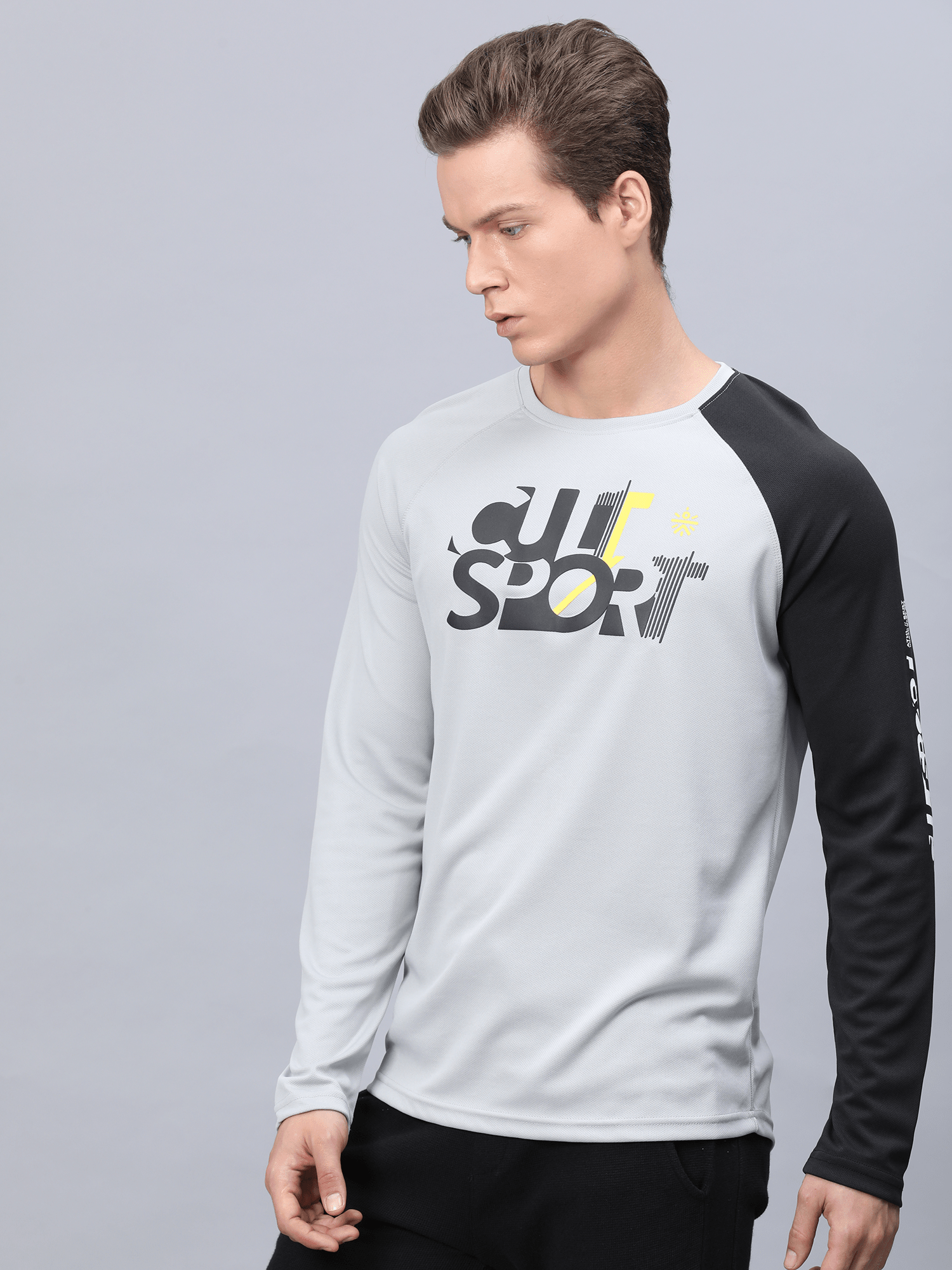 Abstract Unit Grey Tee