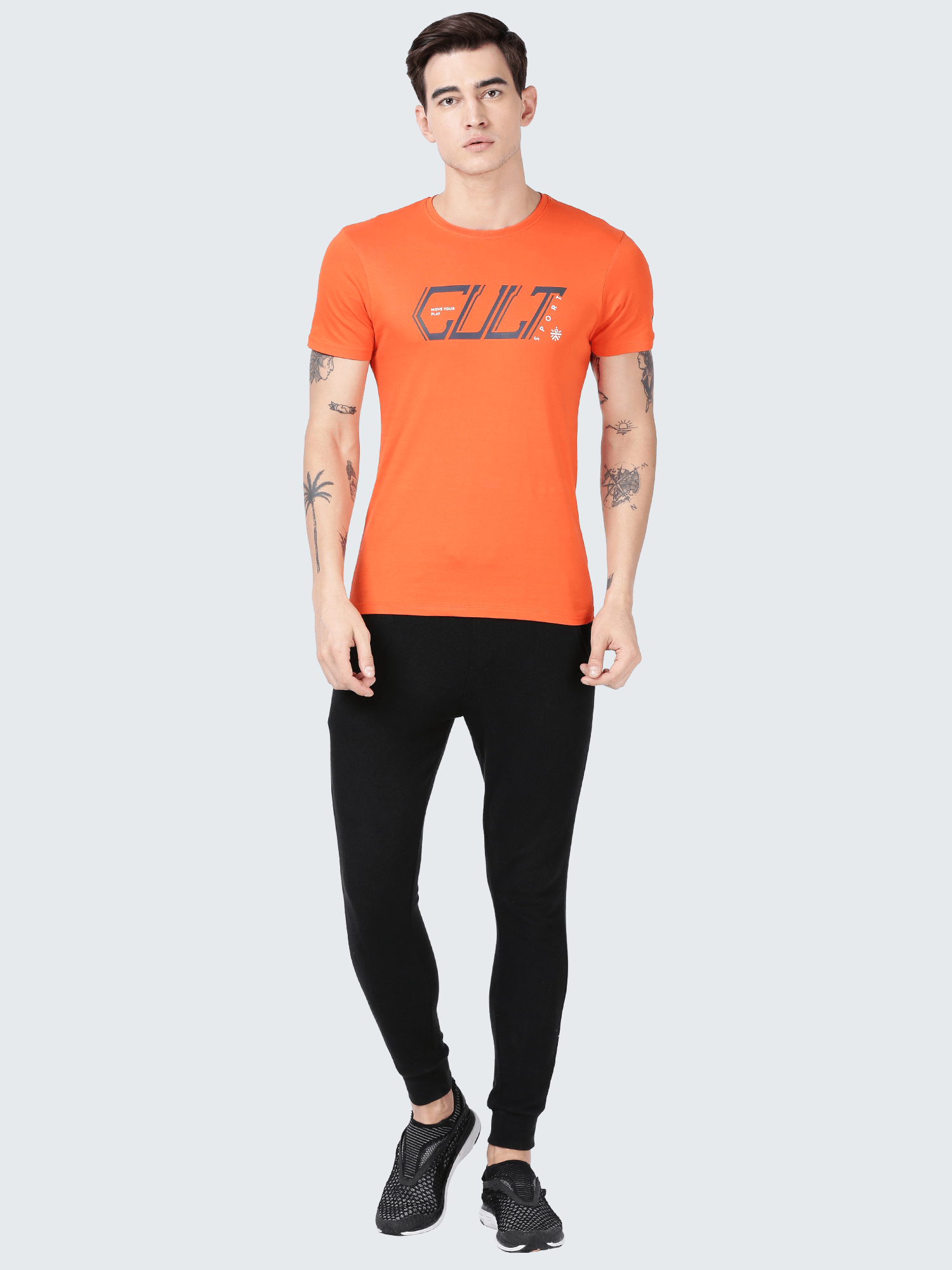 Everydays Mark Orange Cotton Tee