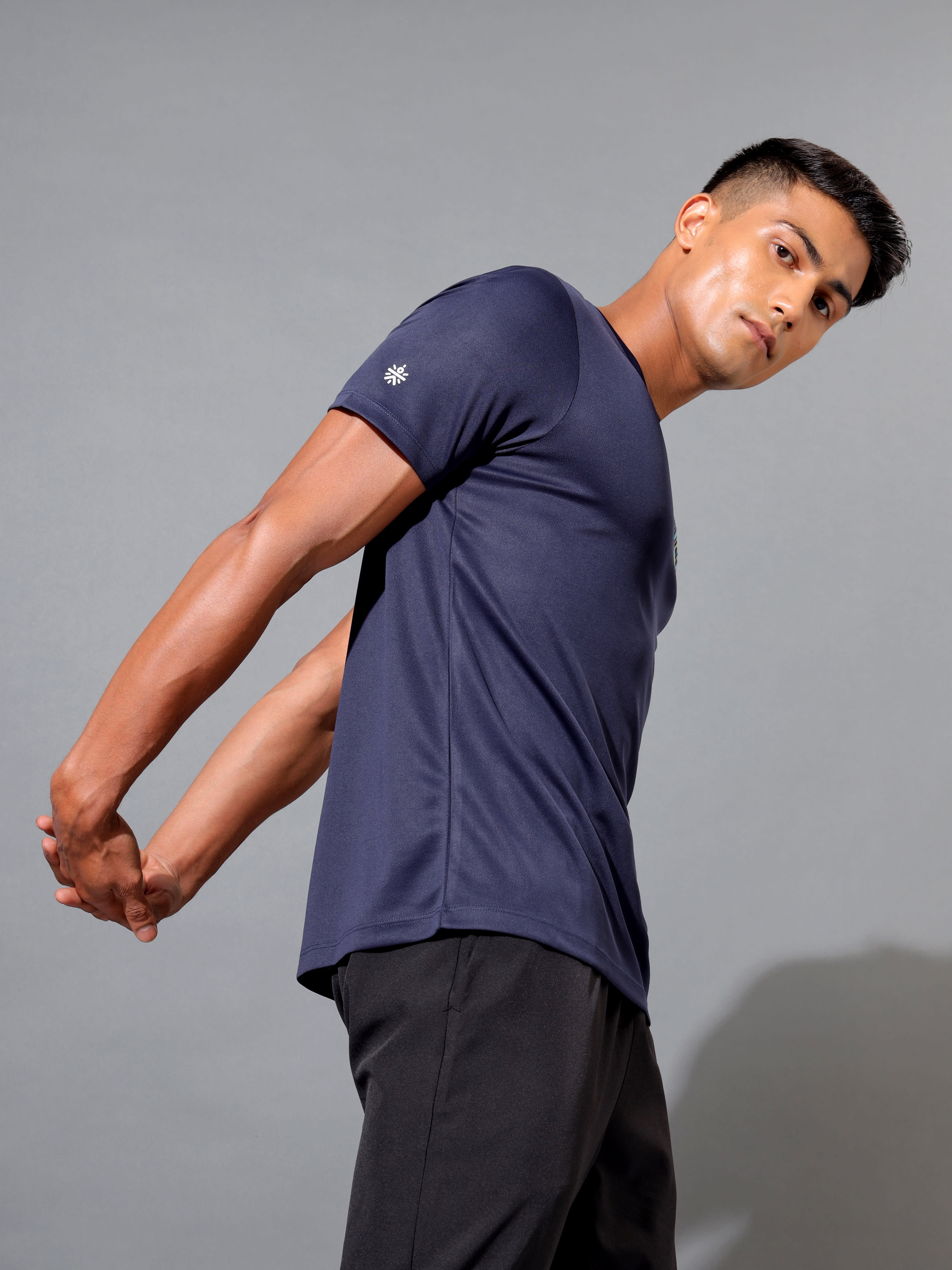 Active T-shirt with Minimal Graphic