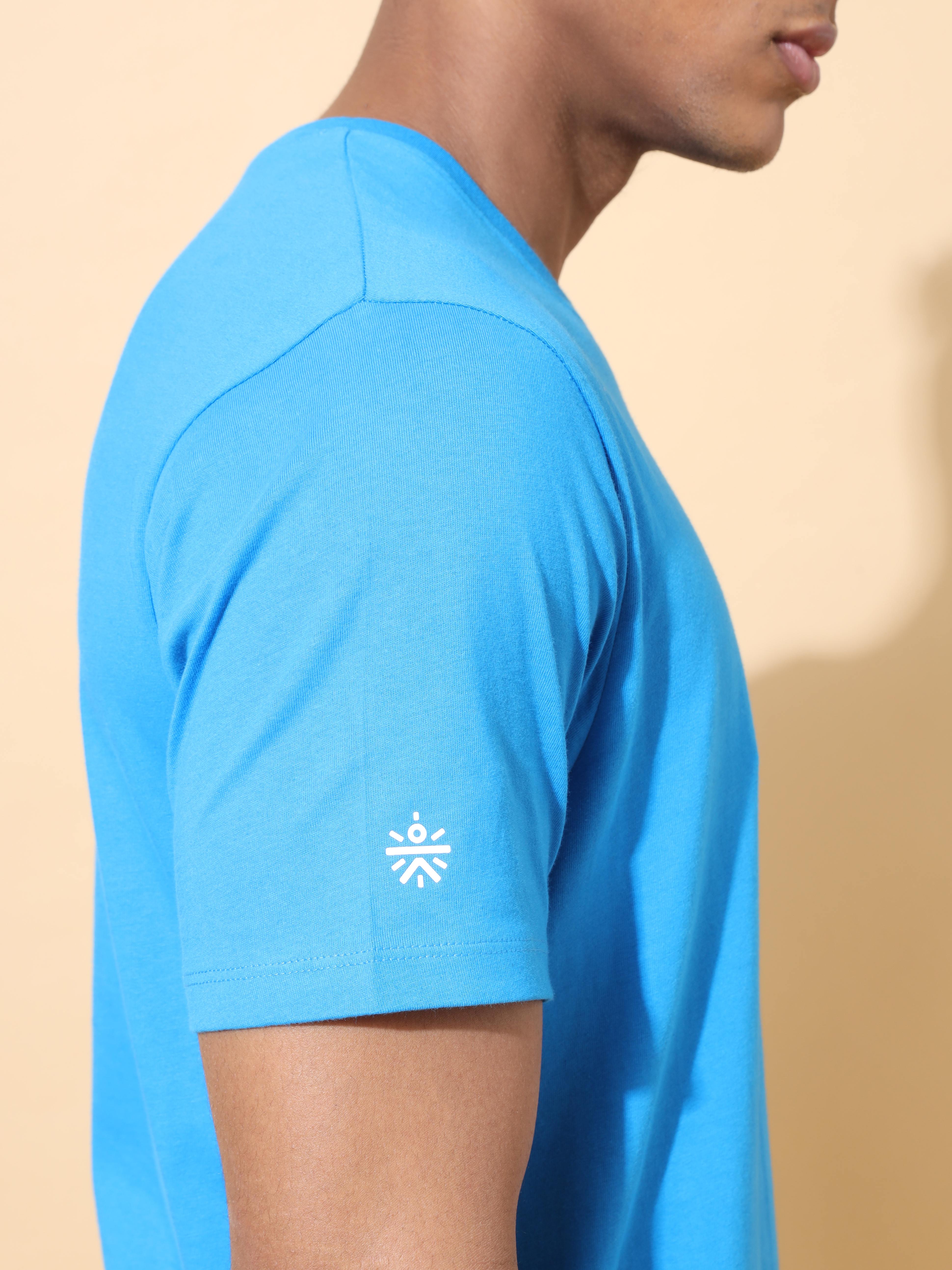 Comfort T-shirt with Tonal Chest Print