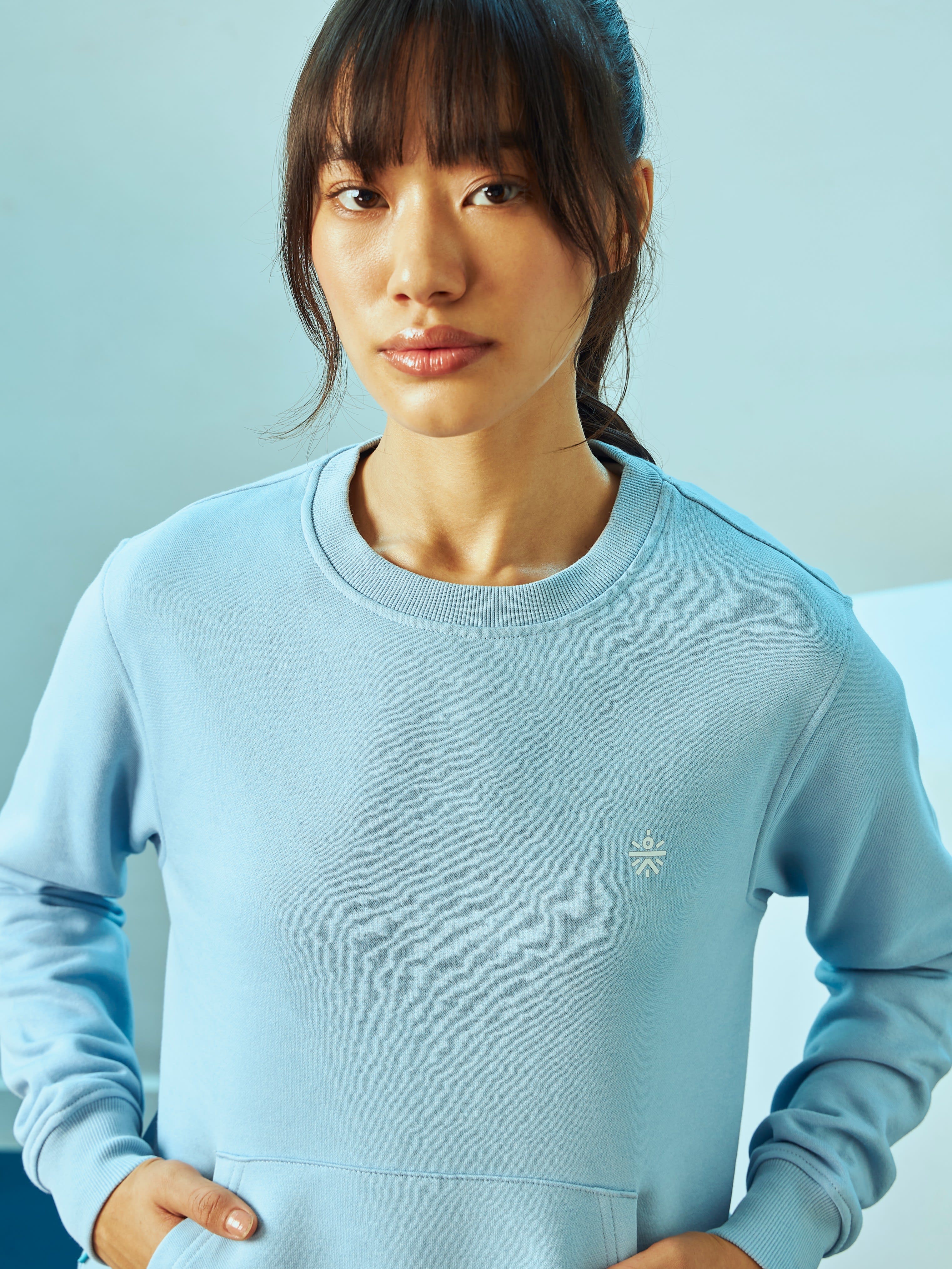 Sweatshirt with Kangaroo Pocket