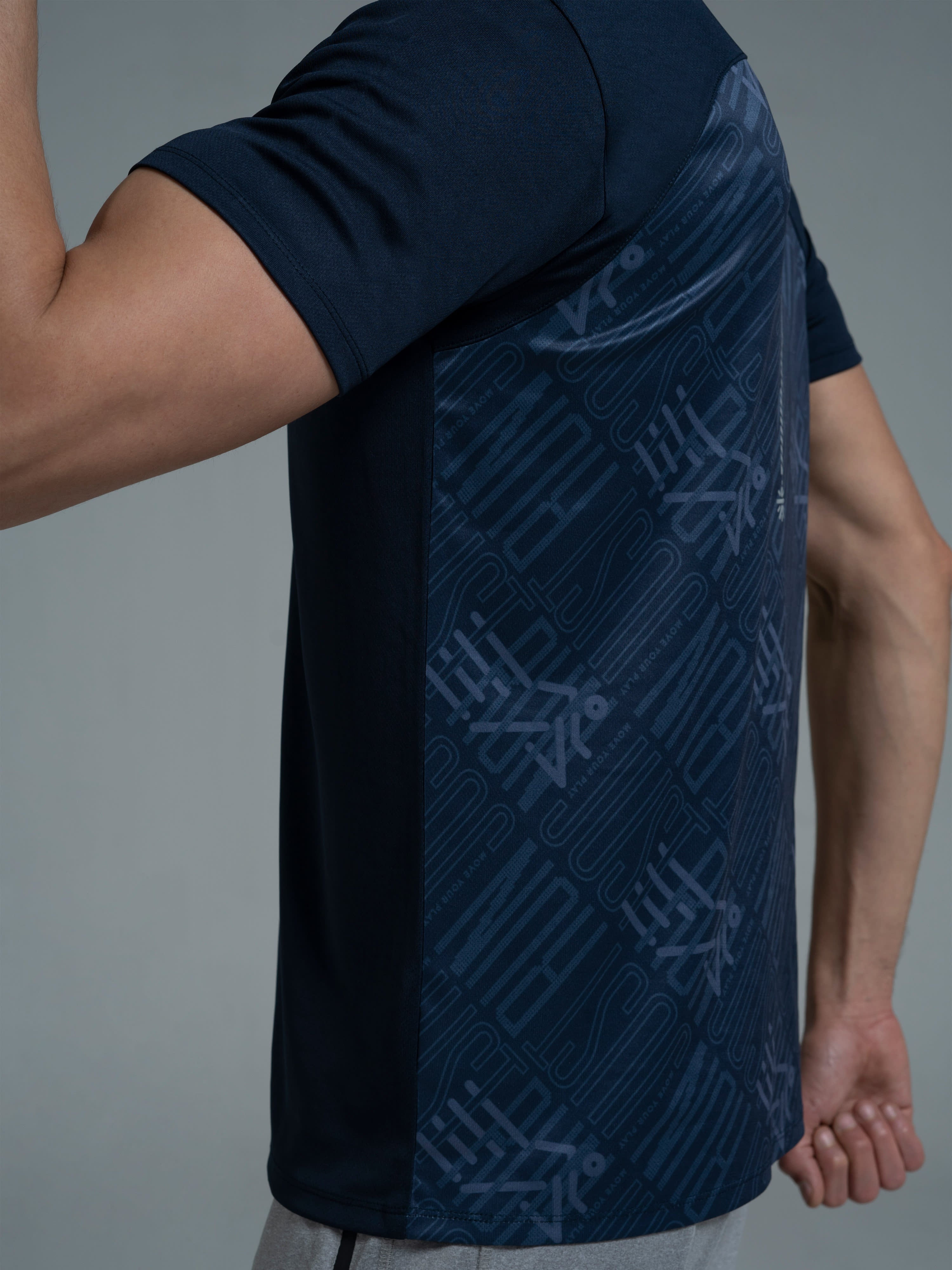 FlashRun Print Mix Men's Running T-shirt