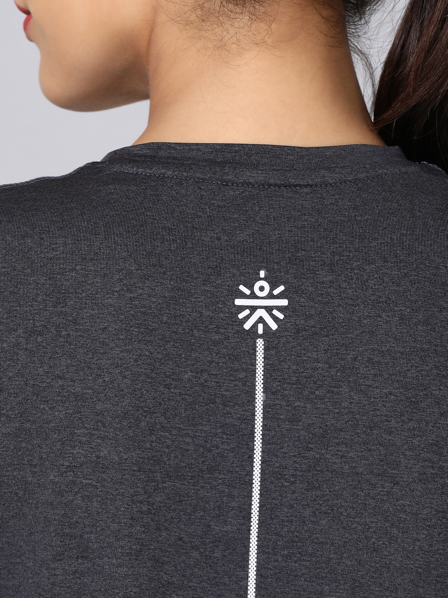 Signature Logo Dark Grey Training Tee