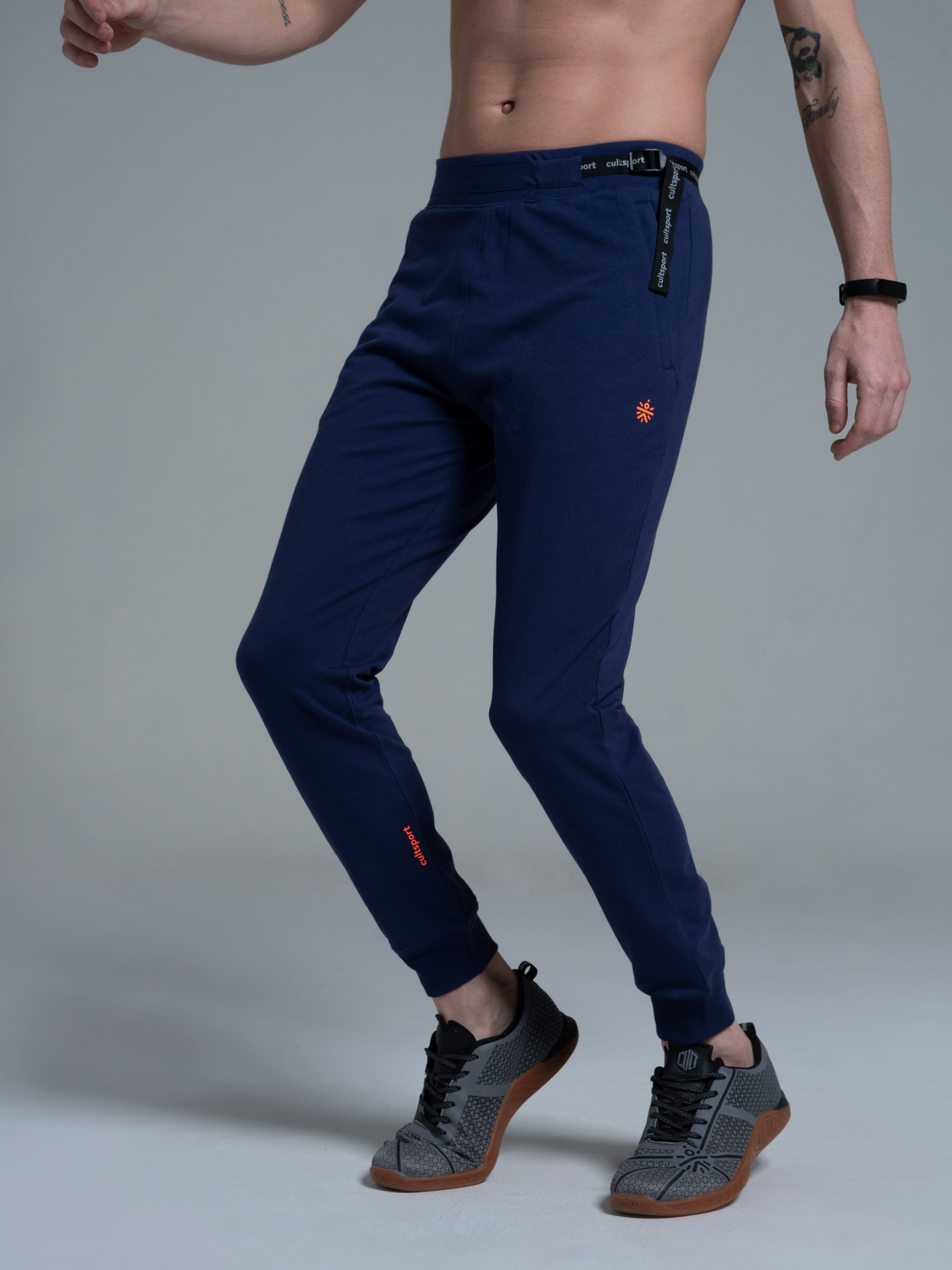 Flexoft Men's Solid Joggers