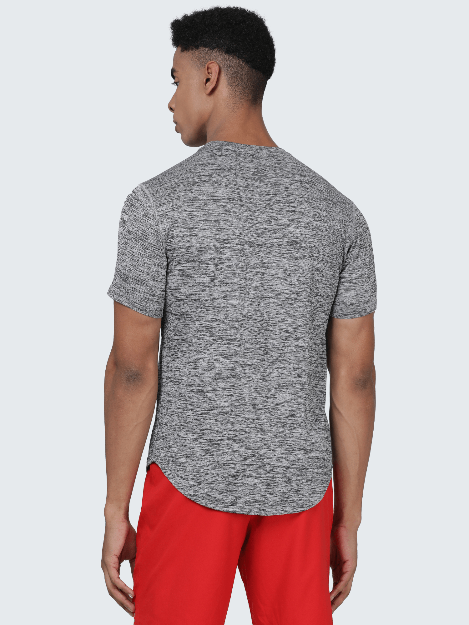 Signature Grey Mel Workout Tee
