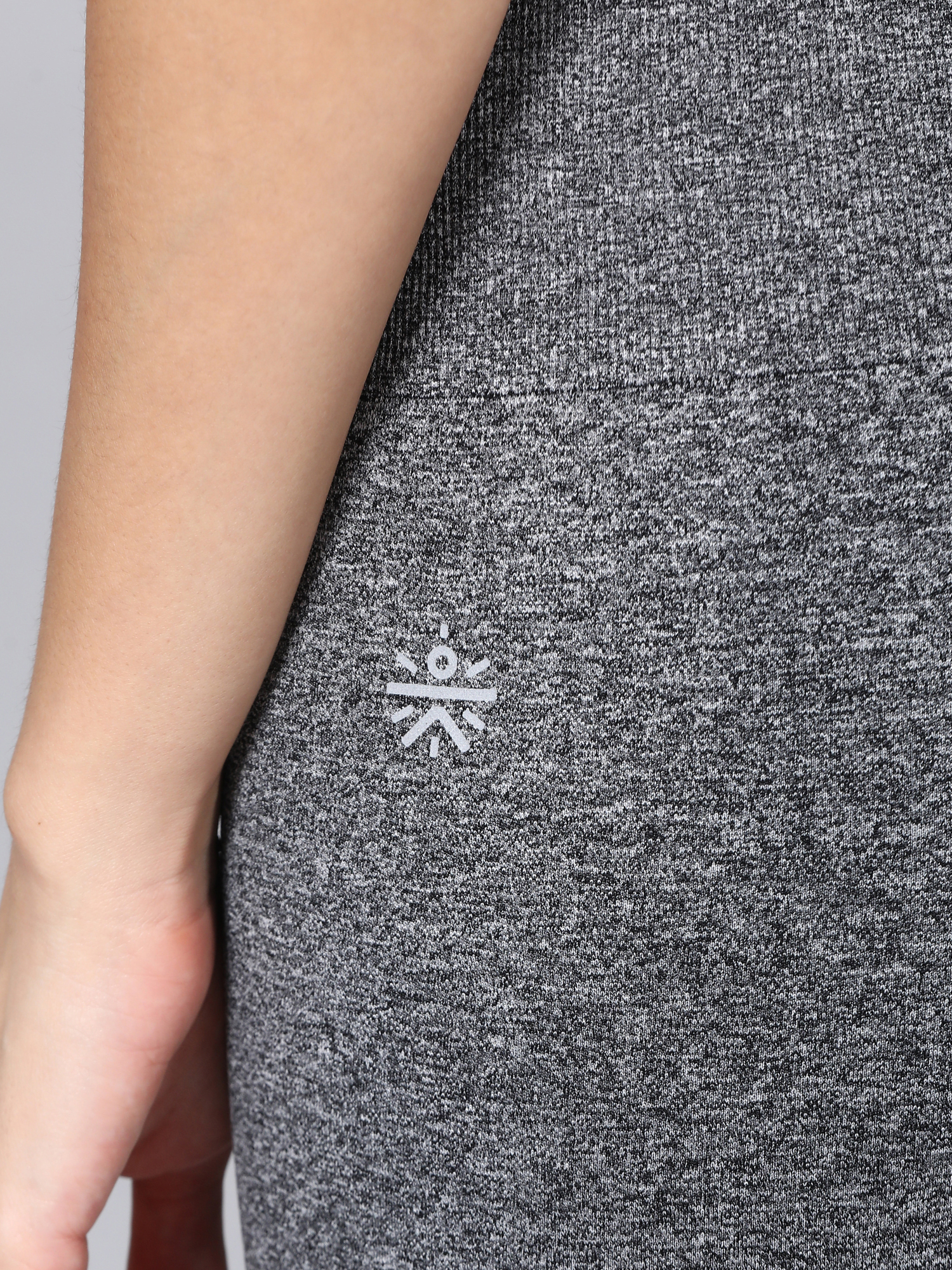 Yogini Comfort Dark Grey Seamless Leggings