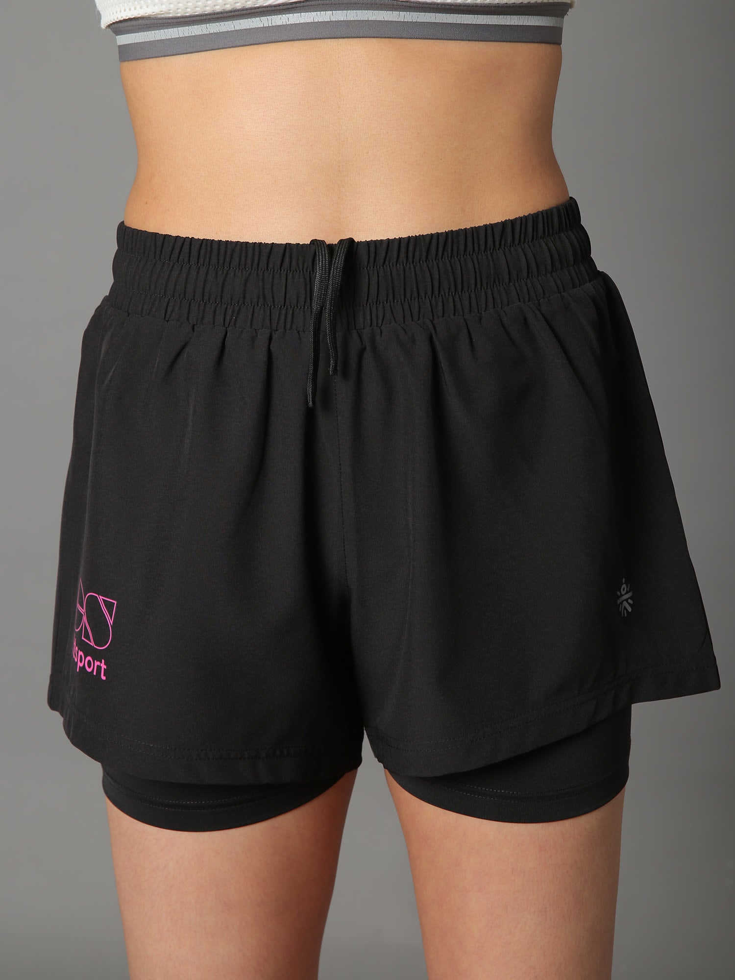 Workout Shorts with Inner Tights