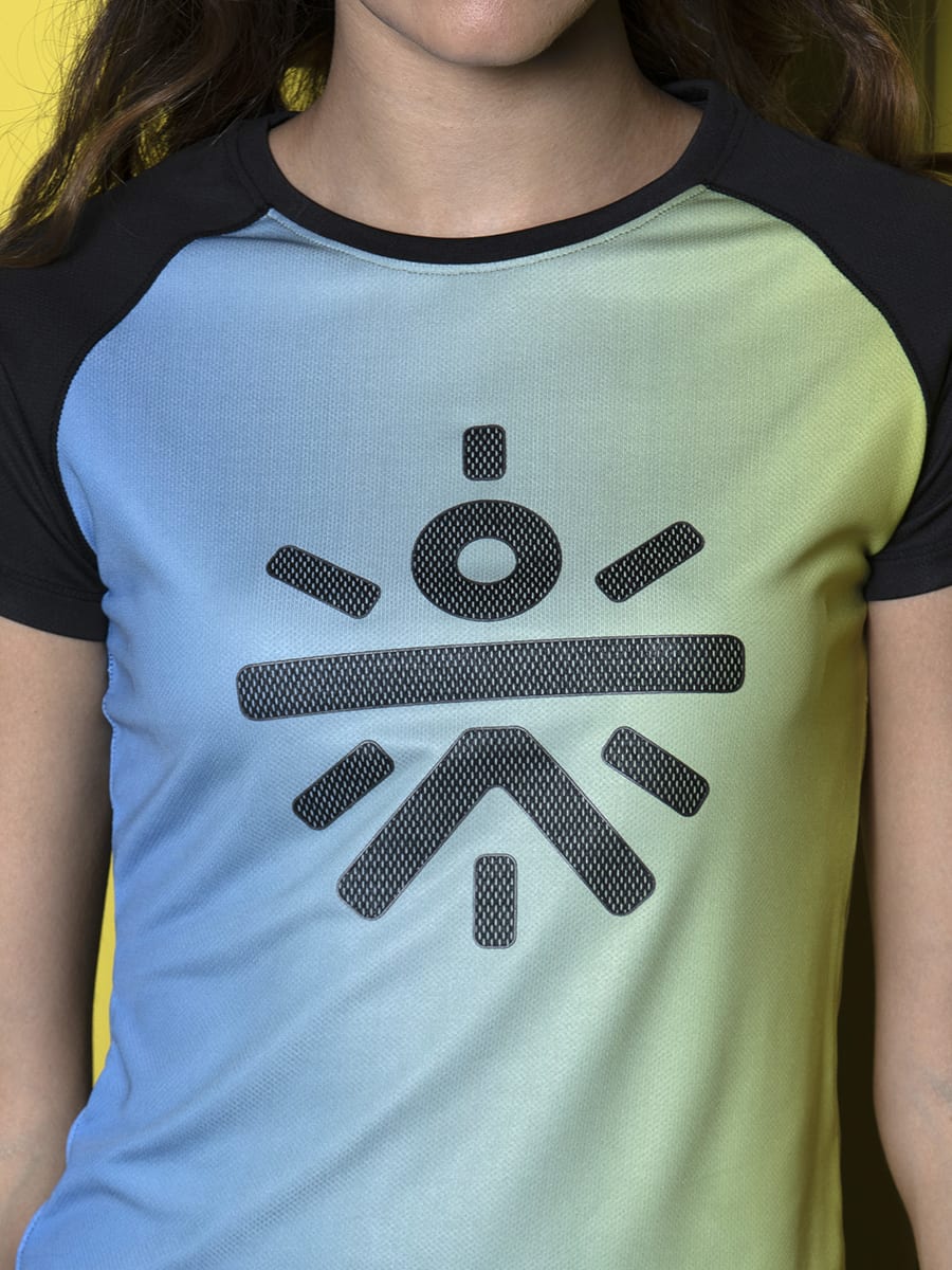 Women Signature Blue Ombre Tee