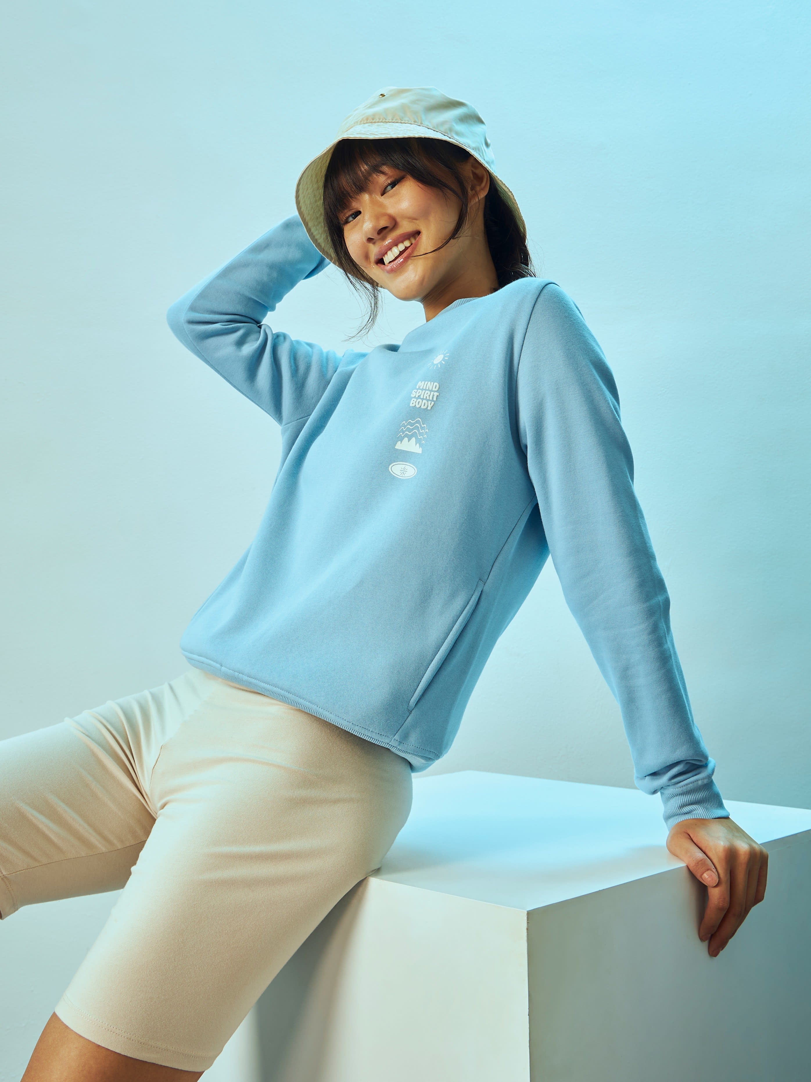 Sweatshirt with Kangaroo Pocket