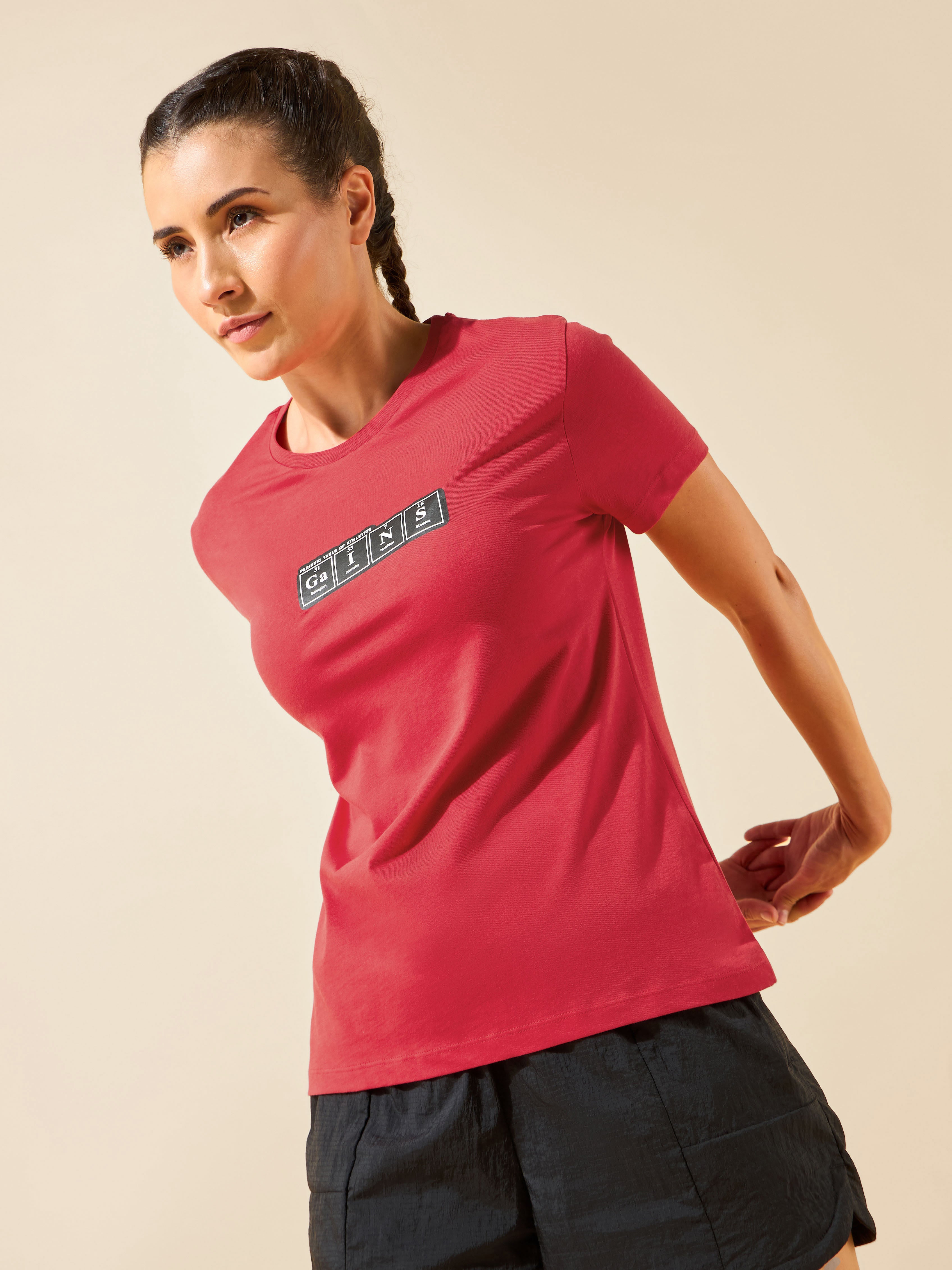 Gains Typographic Training T-shirt