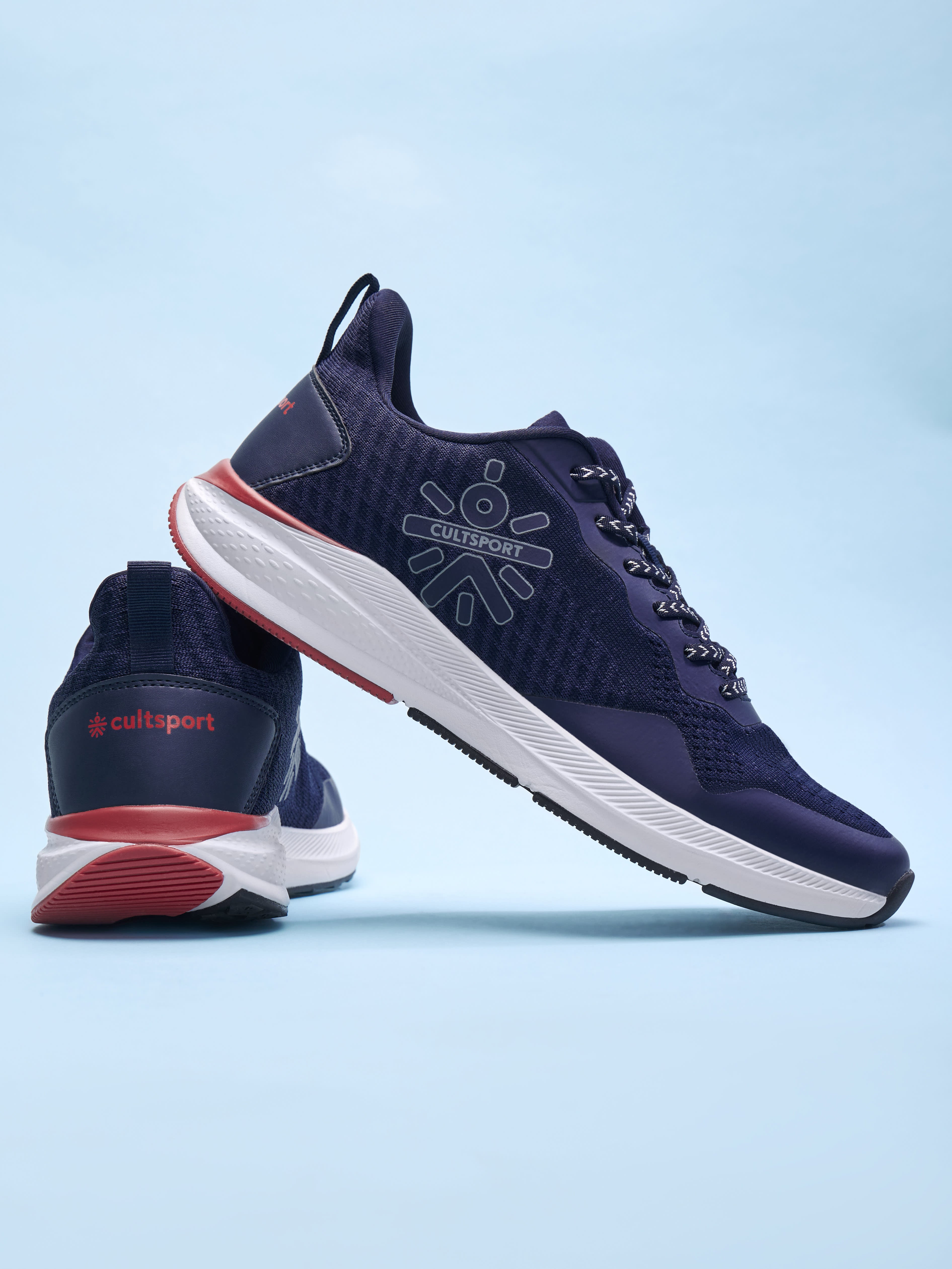 cult Hustle Men Running Shoes - Navy