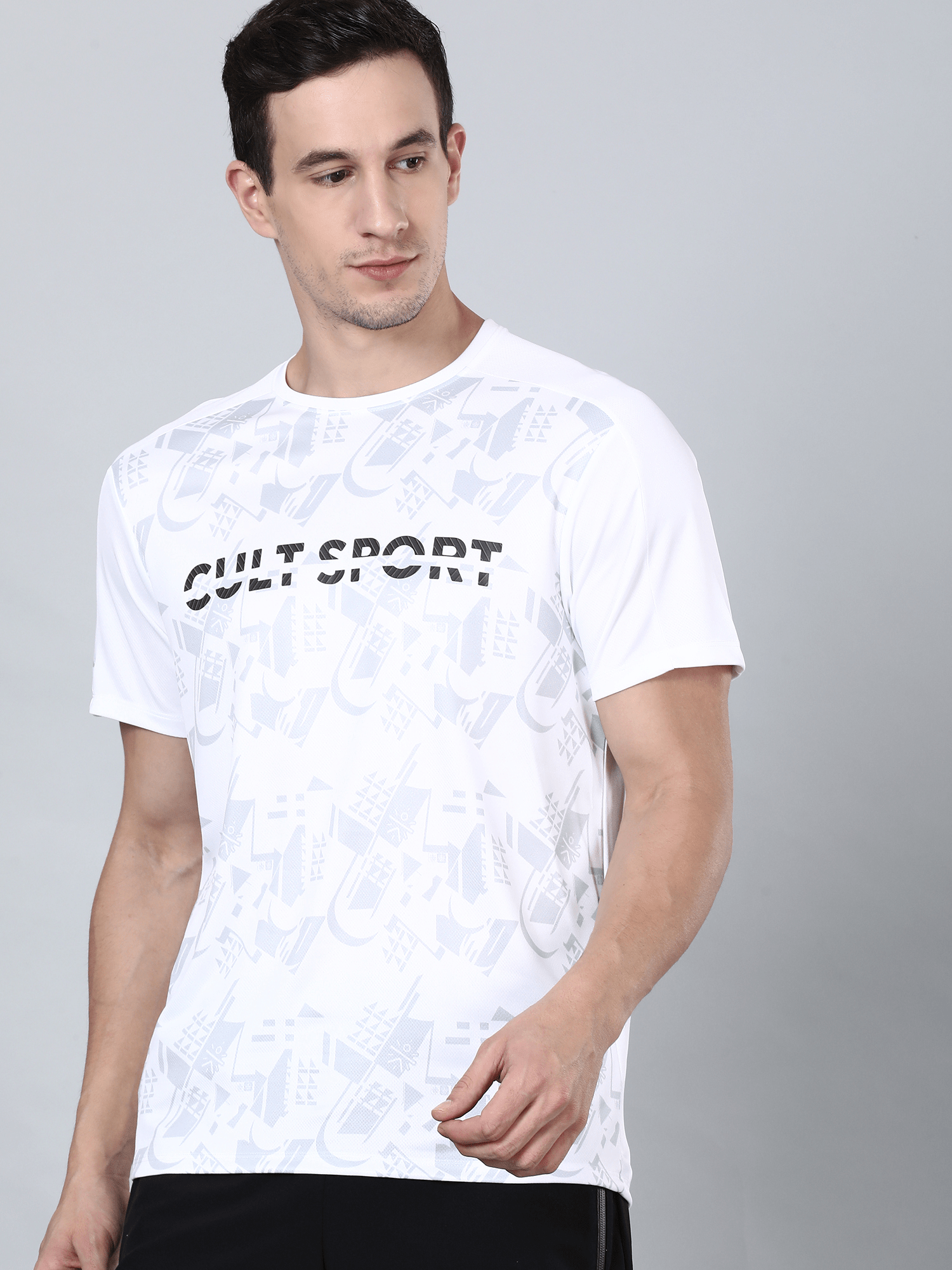 Dugout Hiero White Gym Tee