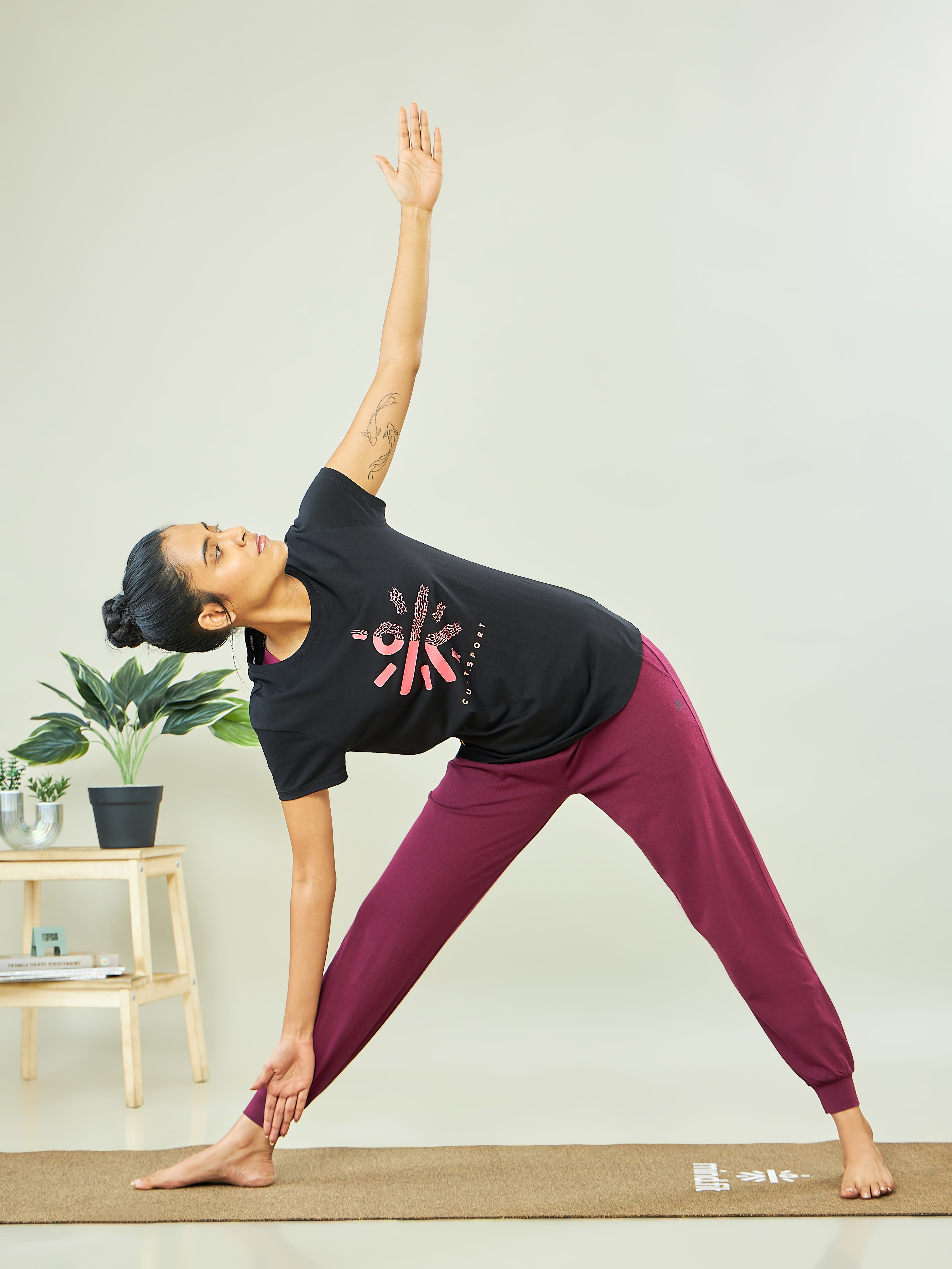 Graphic Logo Print Training T-shirt